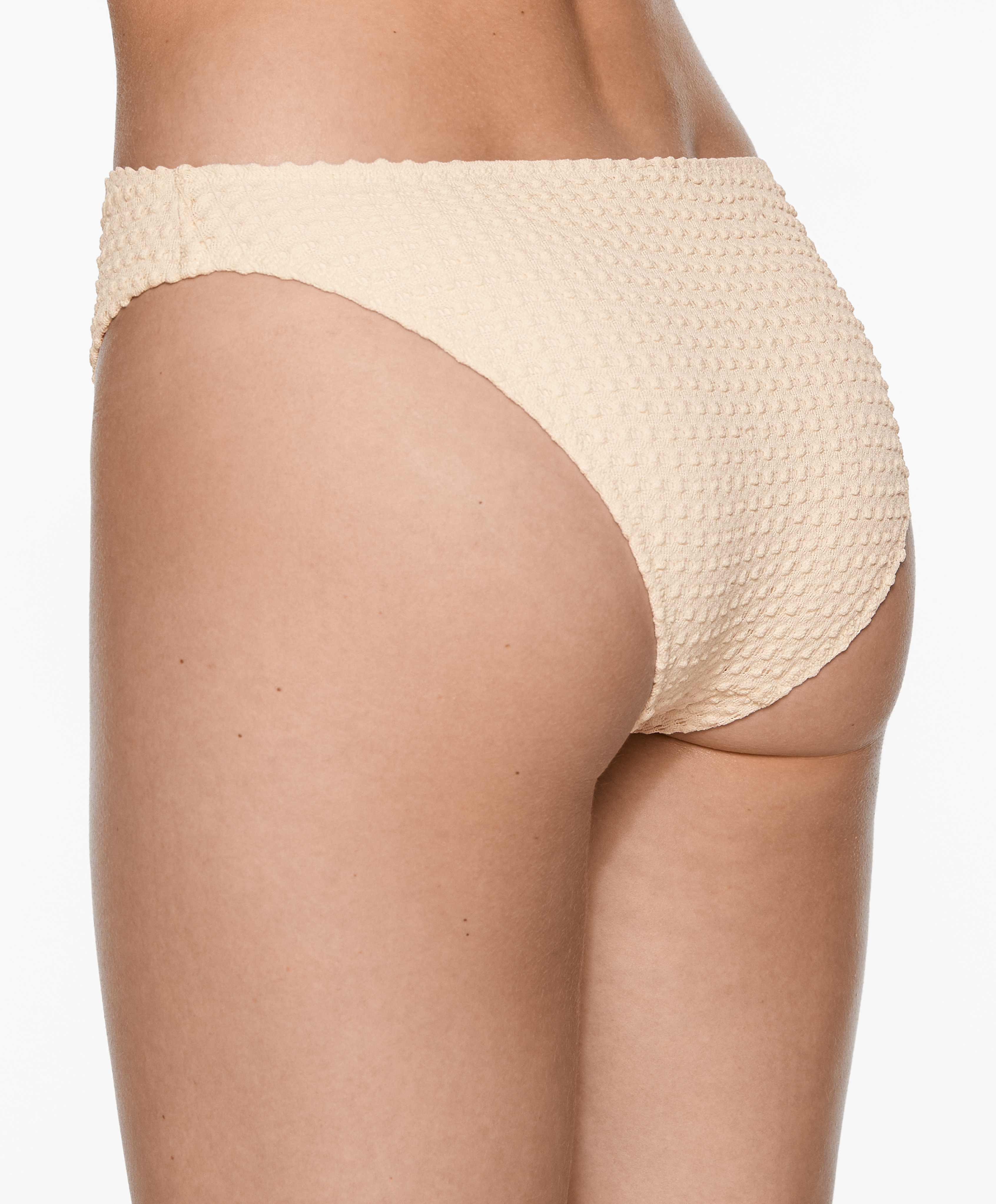 Bubble textured classic bikini briefs