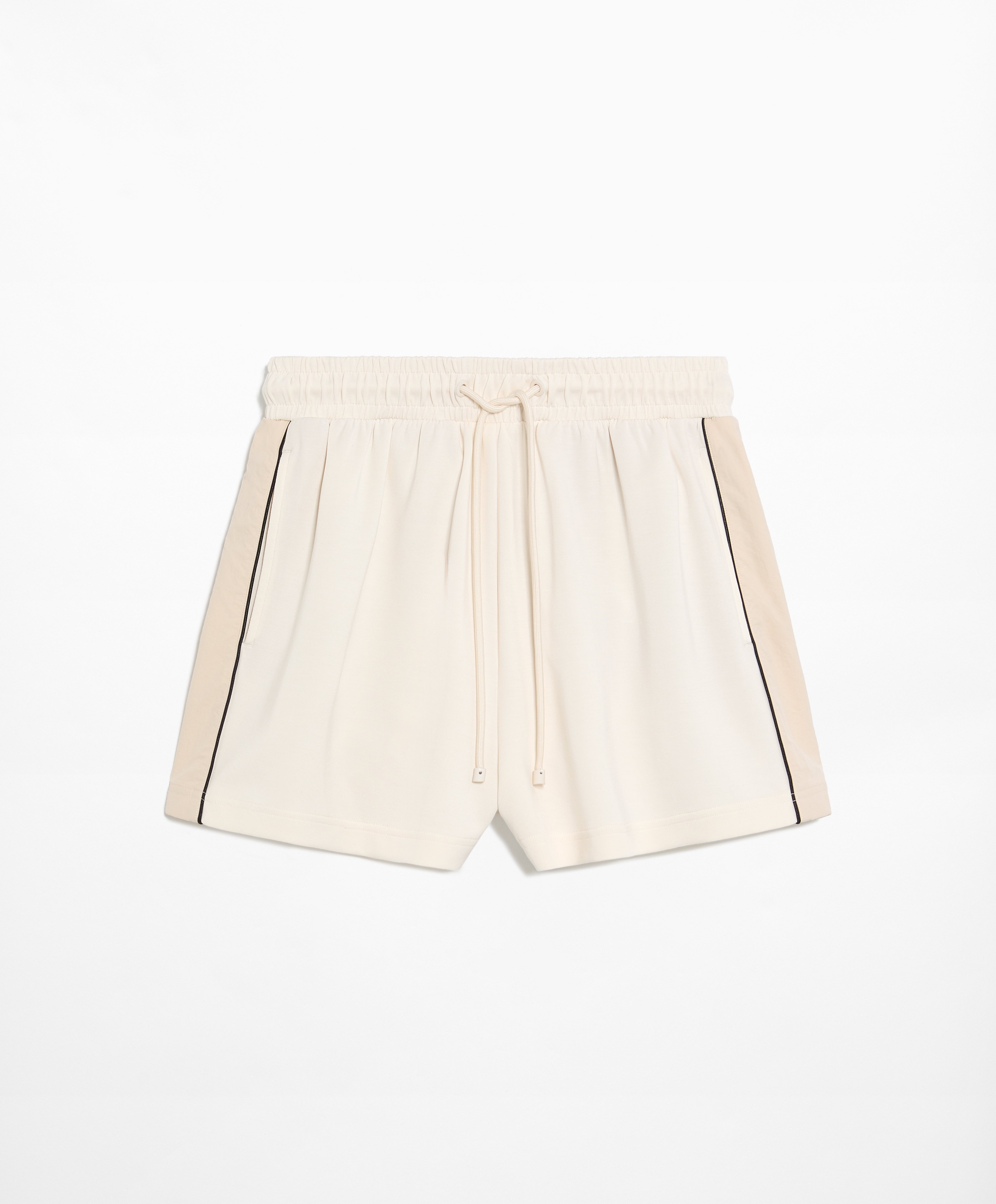 Side appliqué shorts with modal