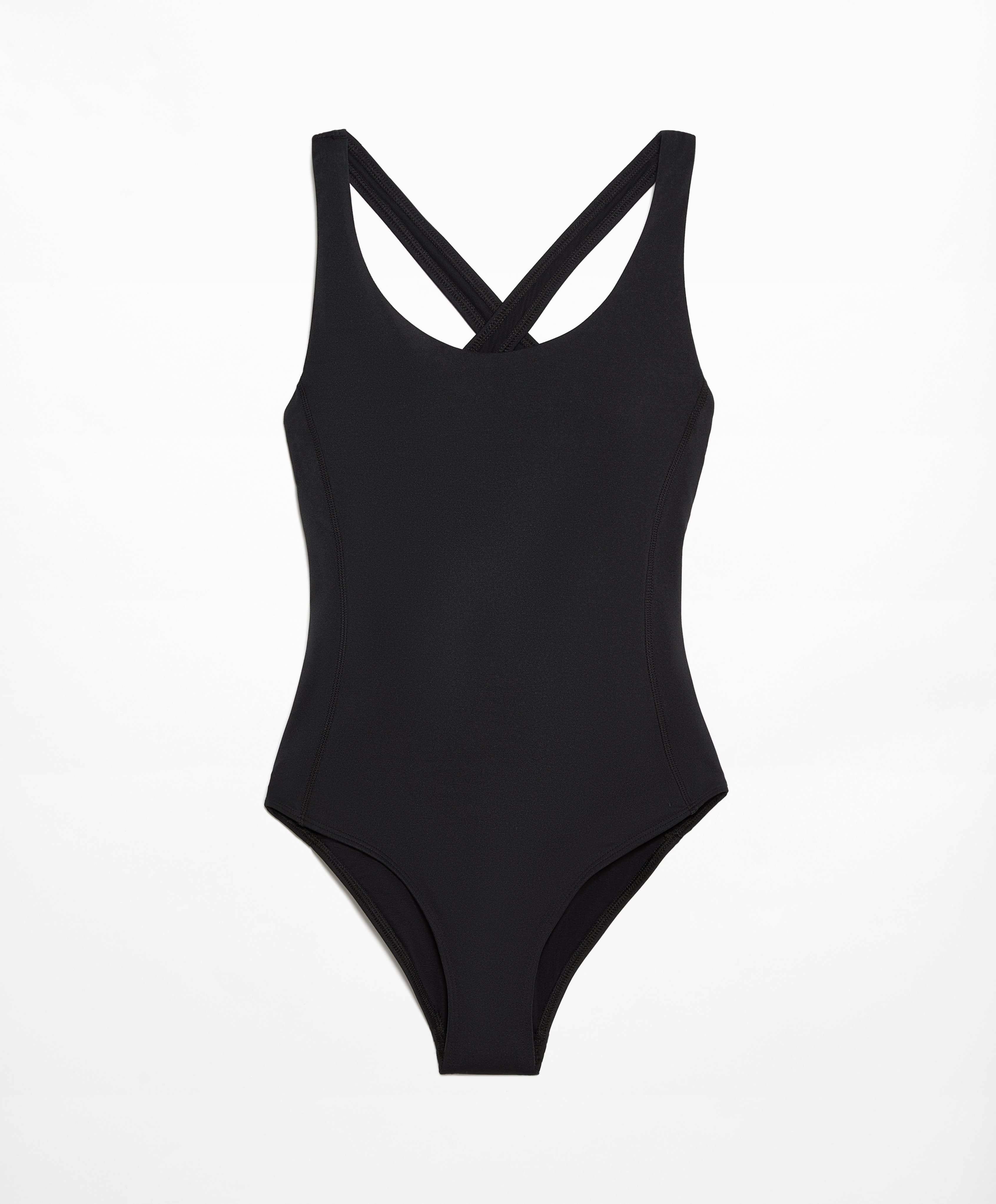 Swimming swimsuit with foam