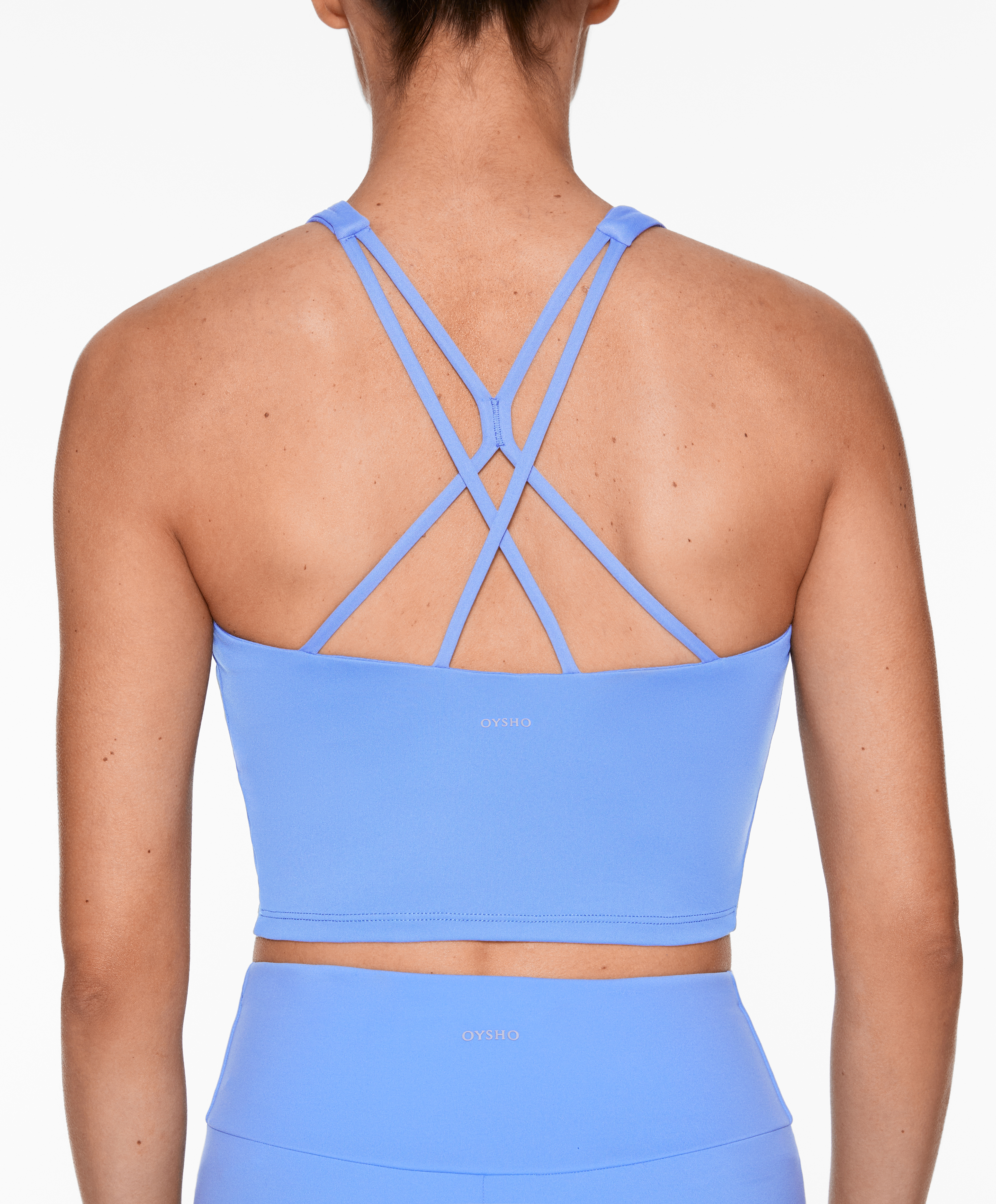 Comfortlux strap tank top with cups