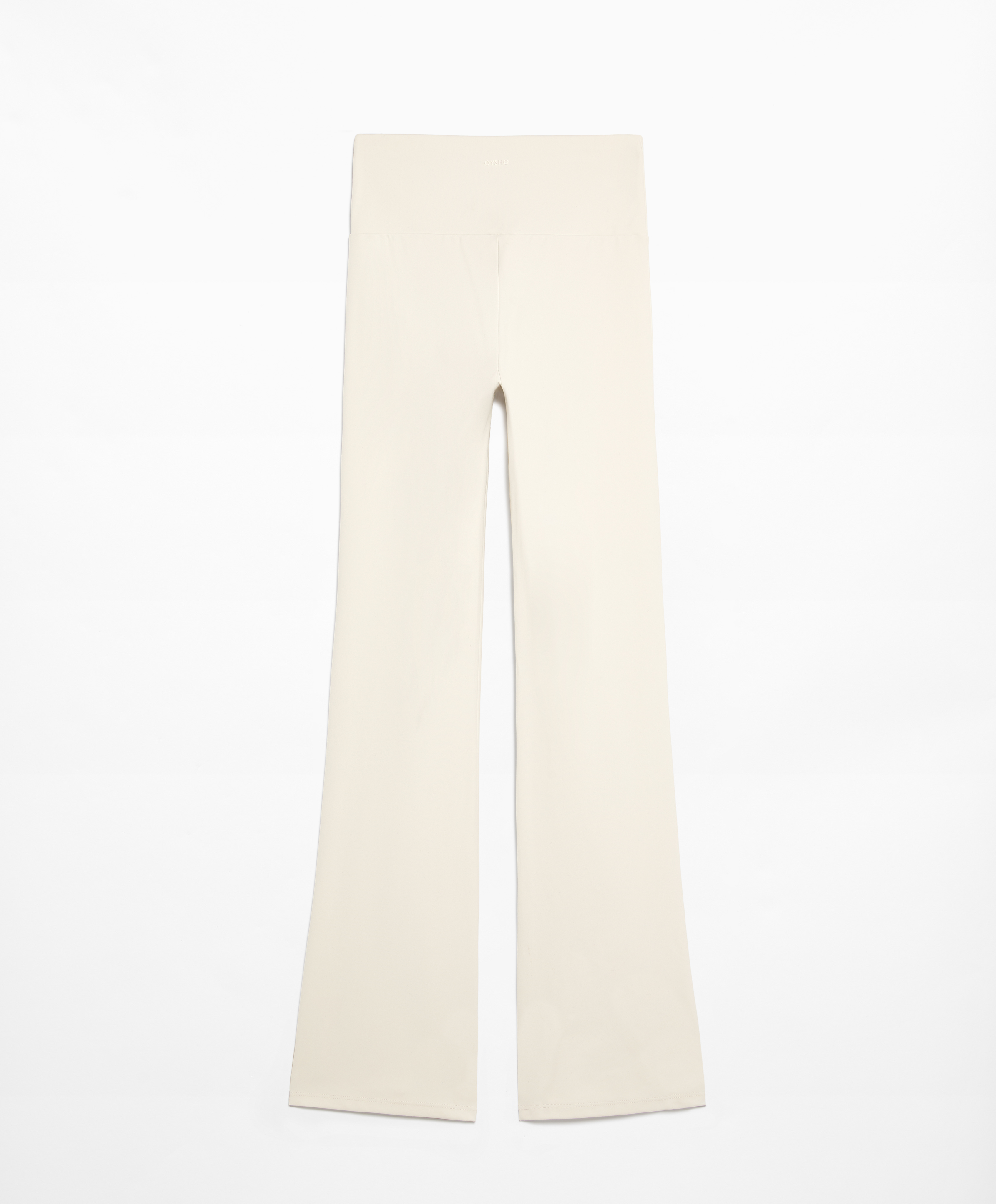 Comfortlux slit flare trousers