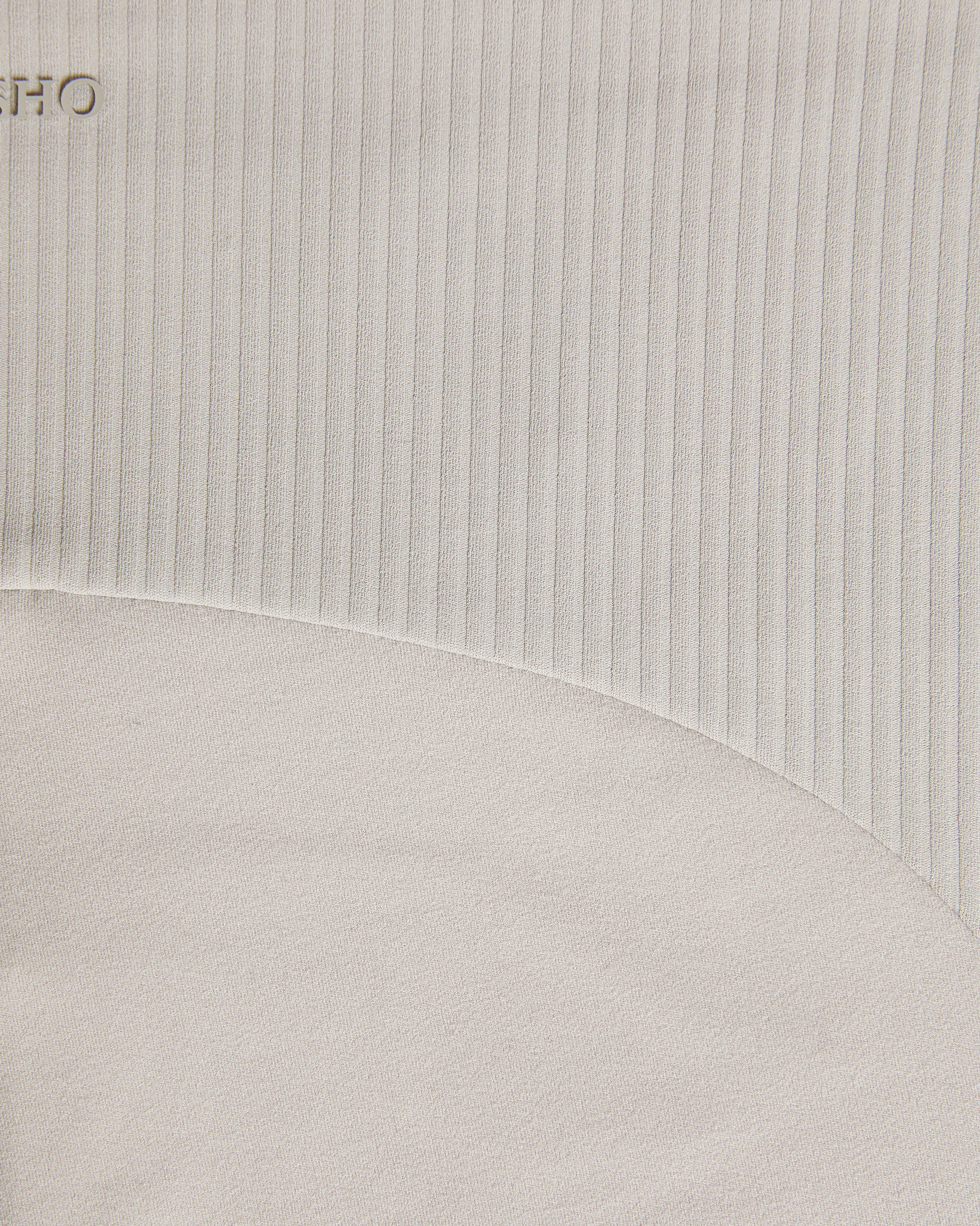 Comfortlux high-rise 10cm rib hot pants