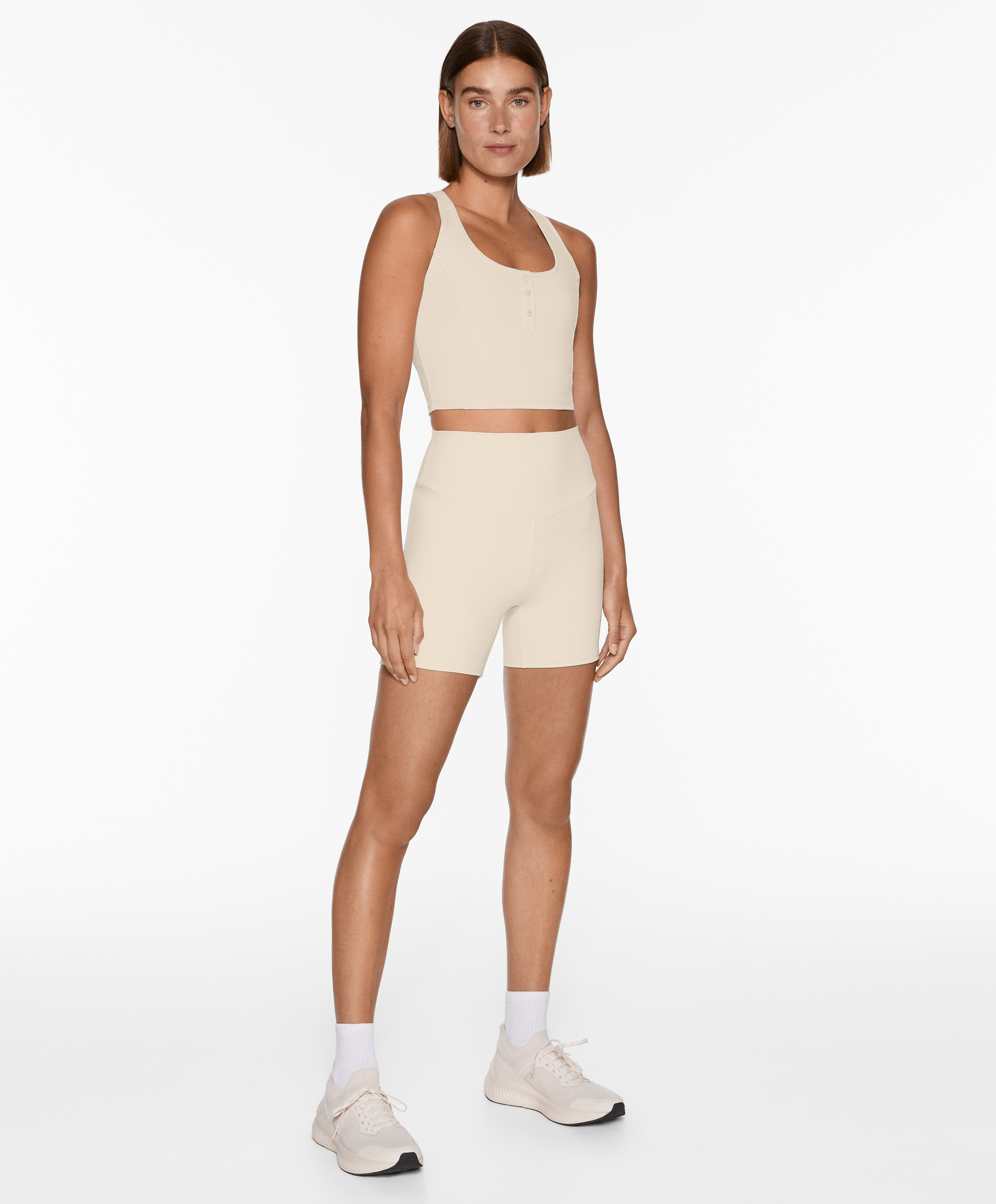 Comfortlux high-rise 10cm hot pants