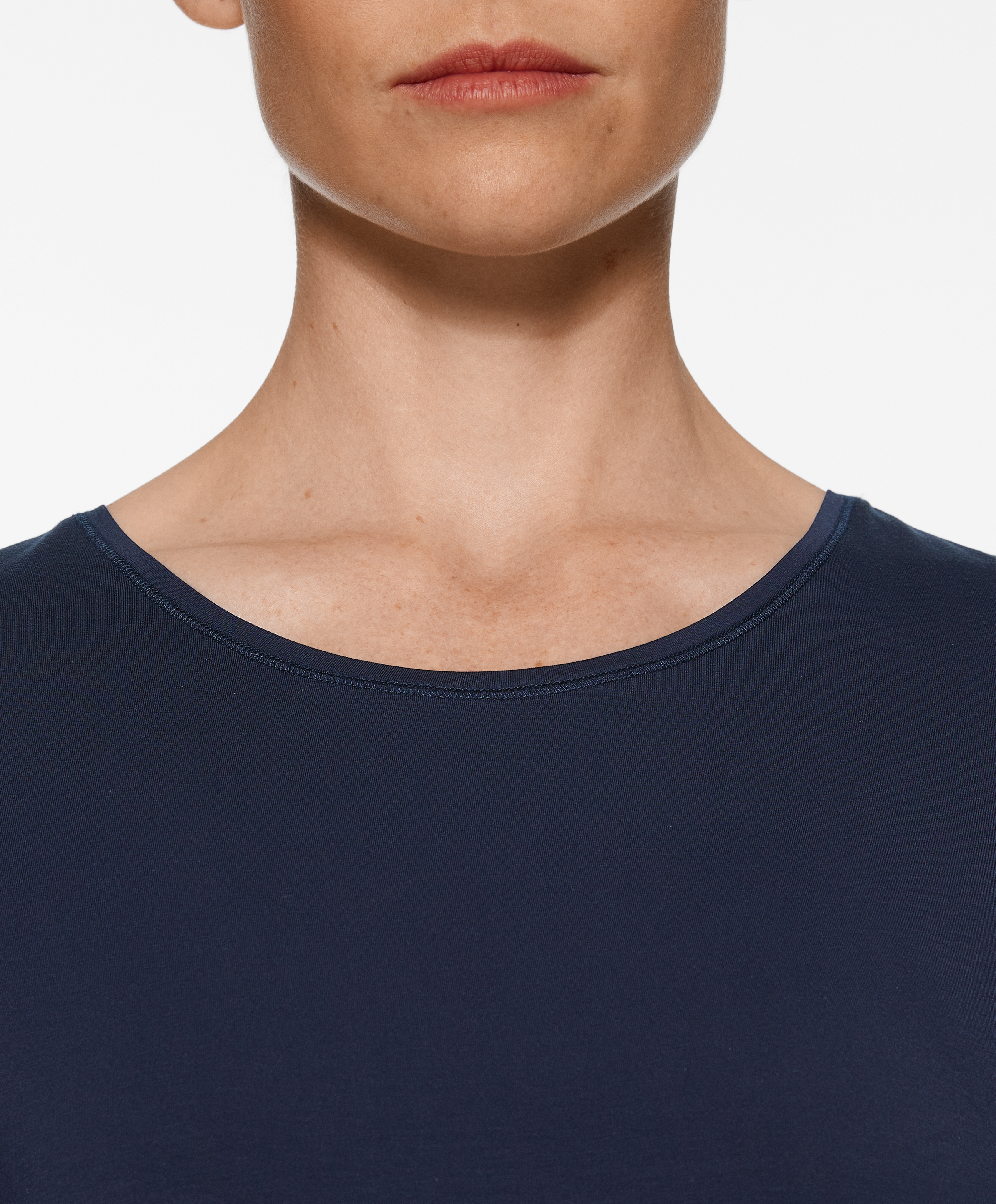 Short sleeve lyocell blend T-shirt