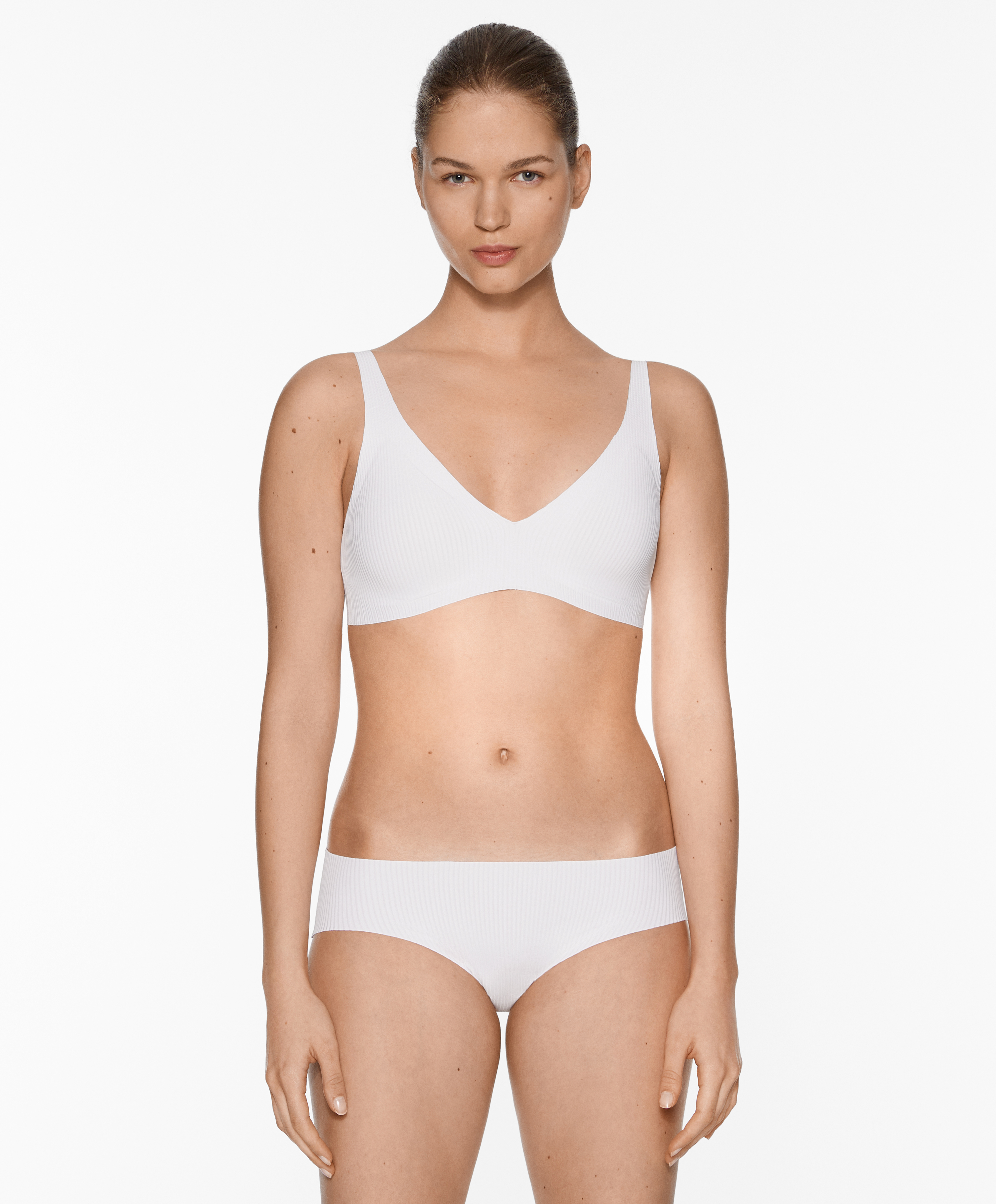 Full classic invisible micro rib briefs