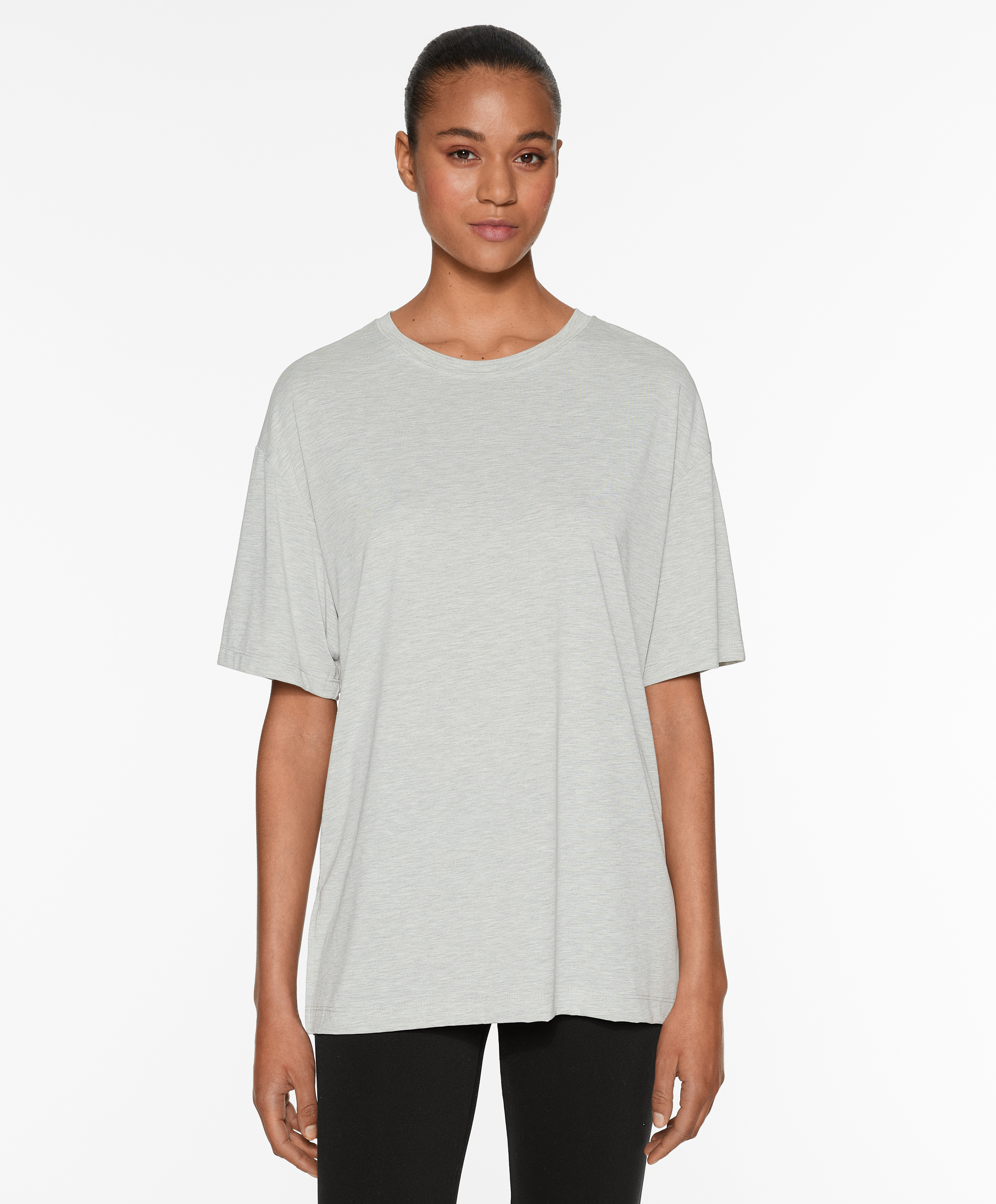 Modal blend short-sleeved T-shirt