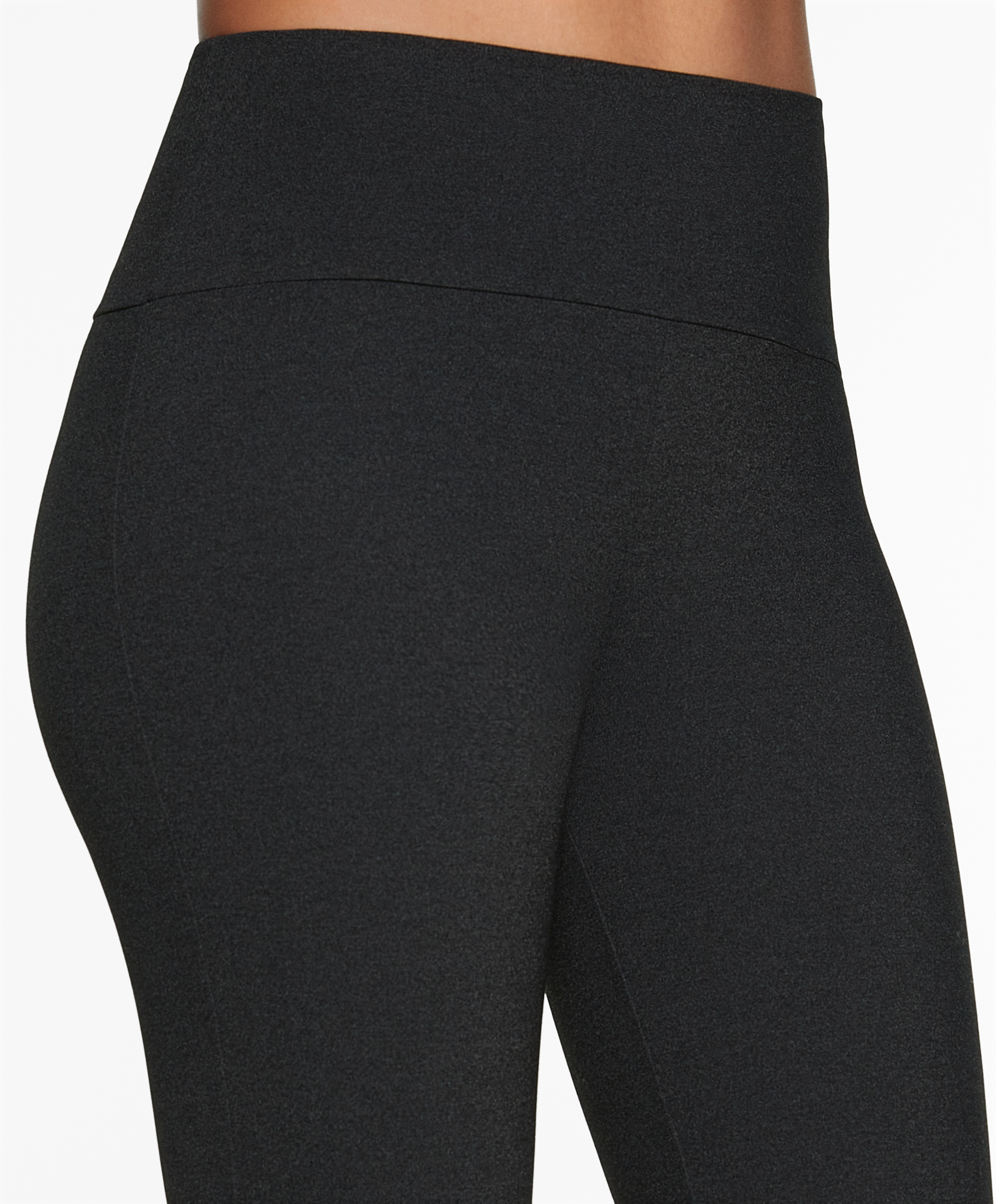 High-rise comfortlux flare trousers