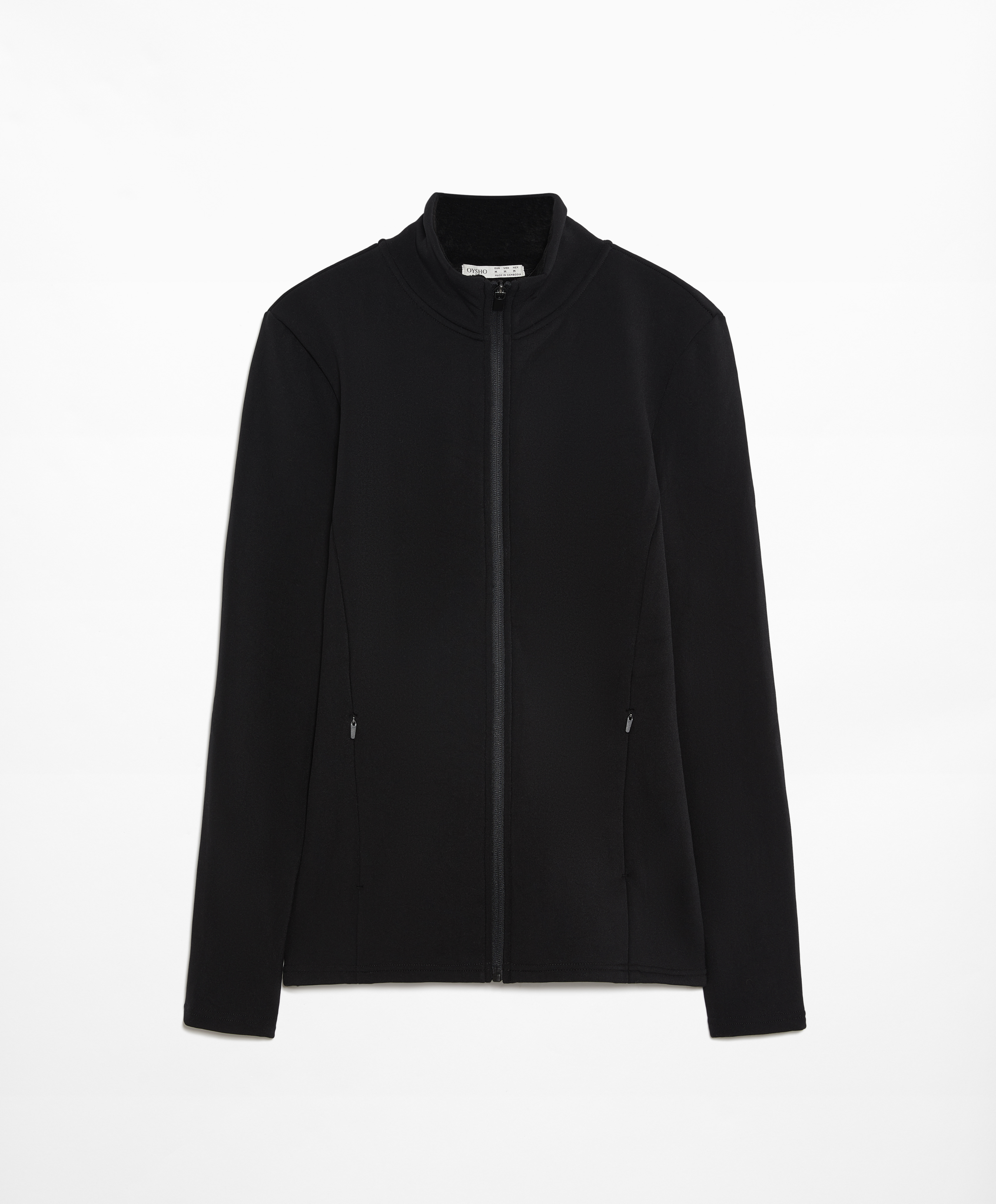 Super-extra-warm seamless technical jacket