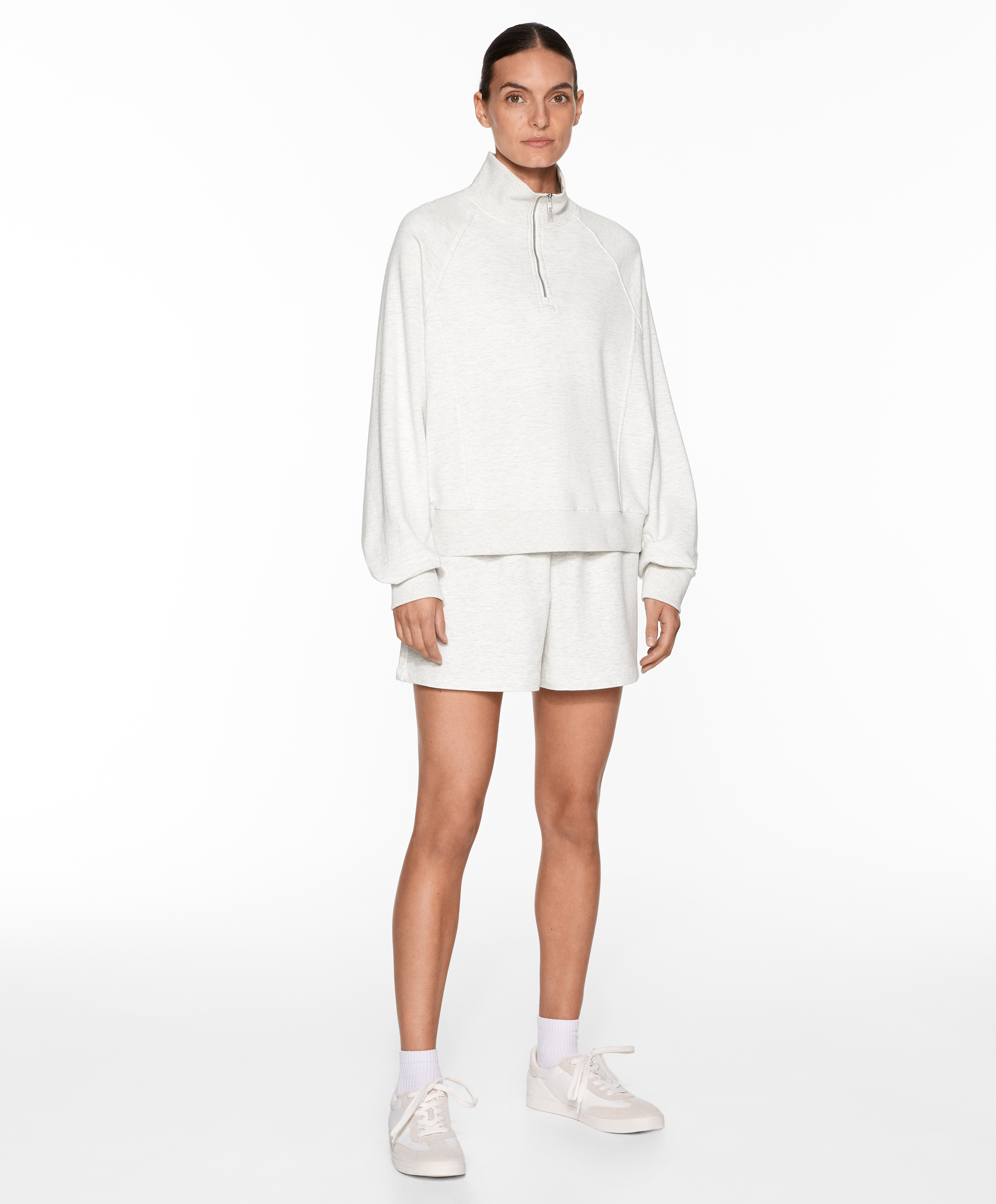 Shorts with cotton and modal