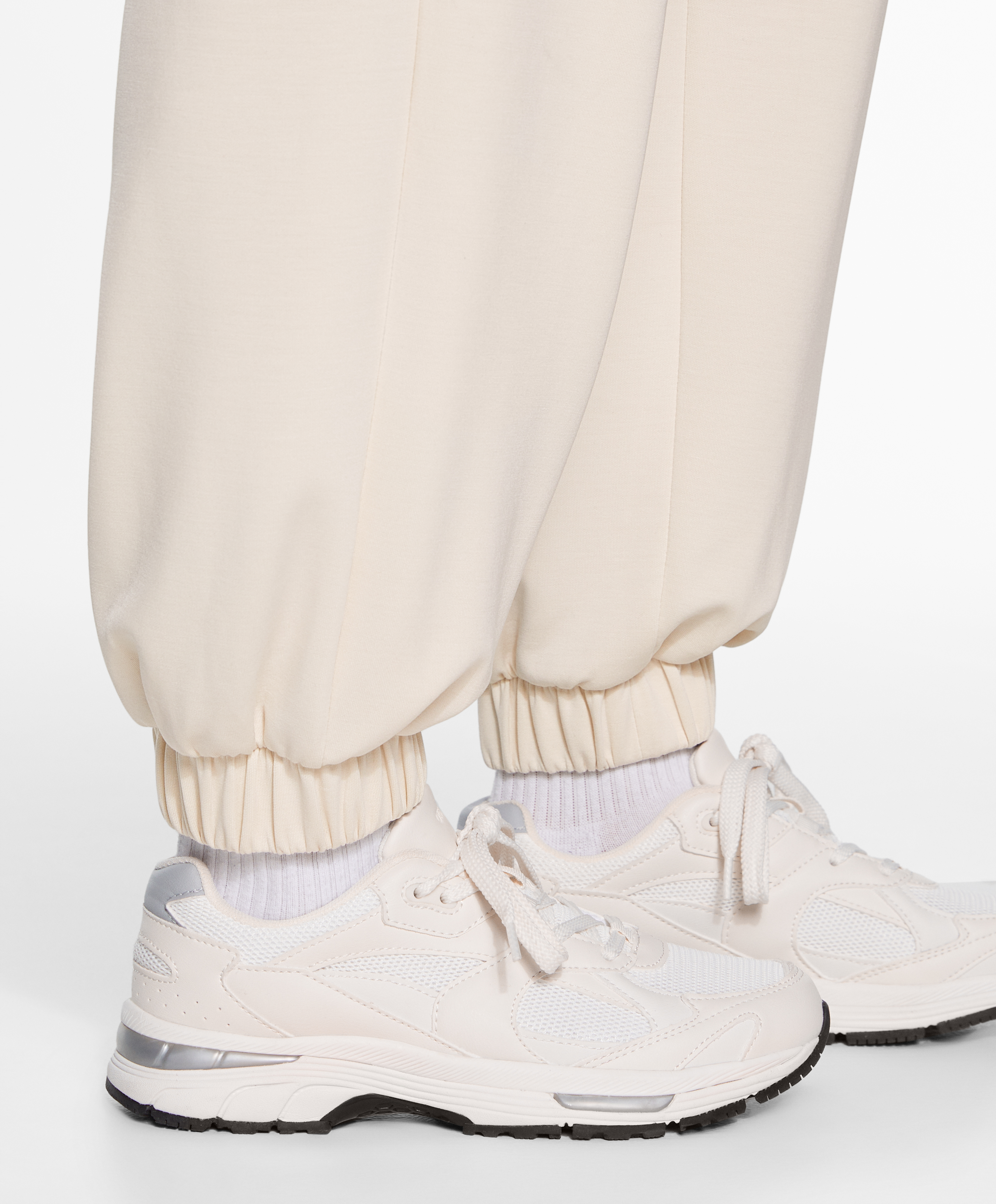 Wide modal joggers