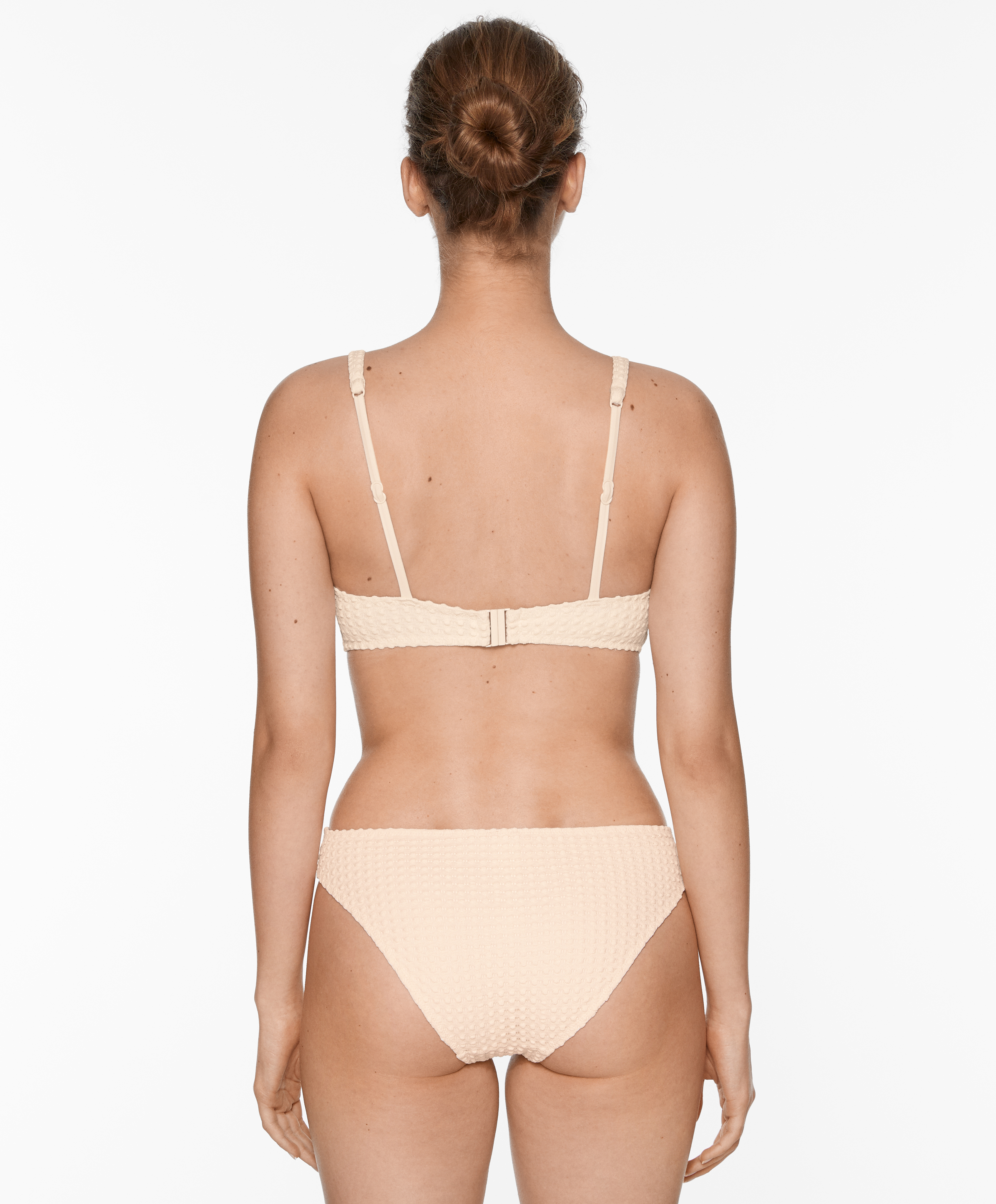 Bubble textured classic bikini briefs