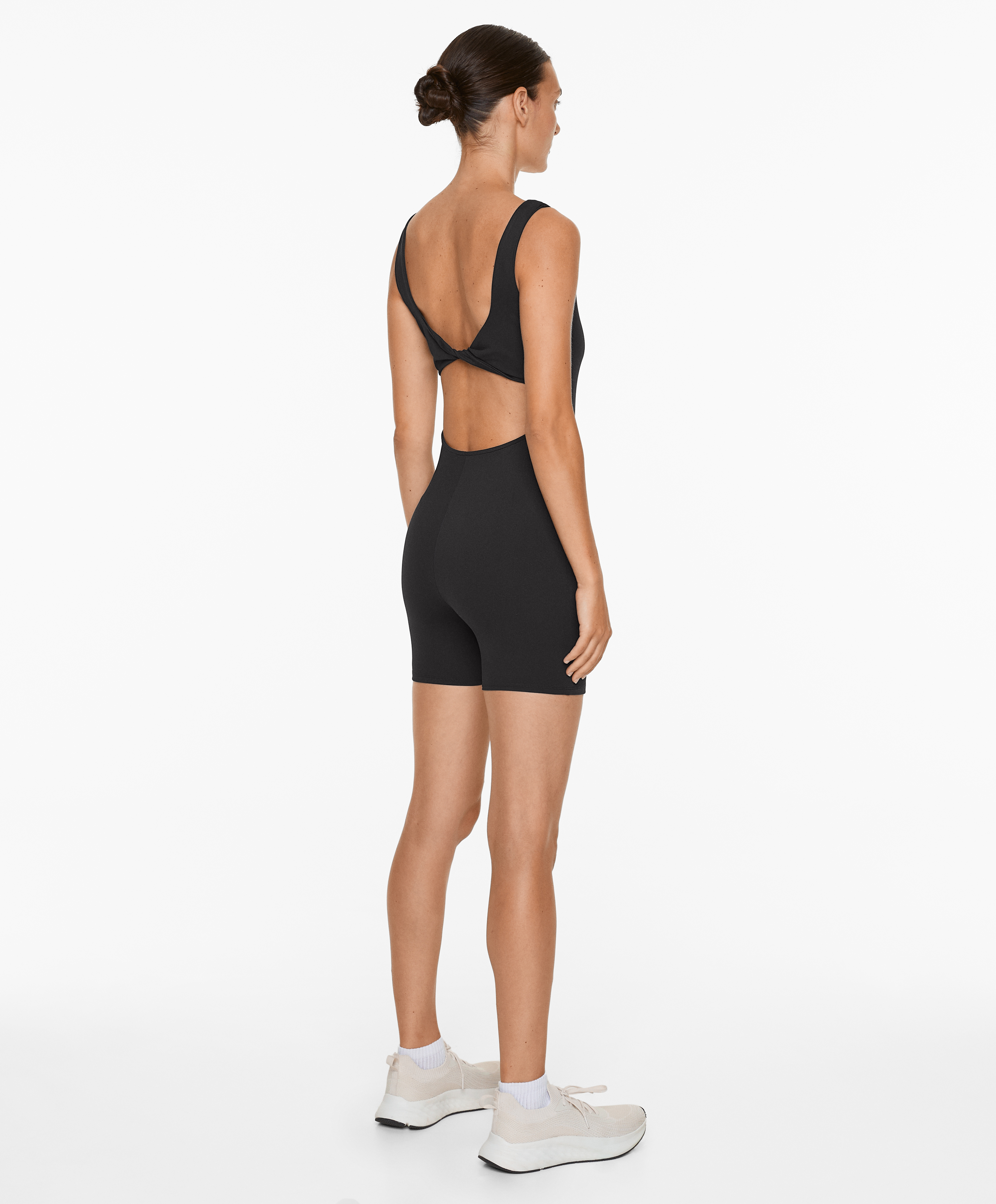 Comfortlux crossover back short jumpsuit