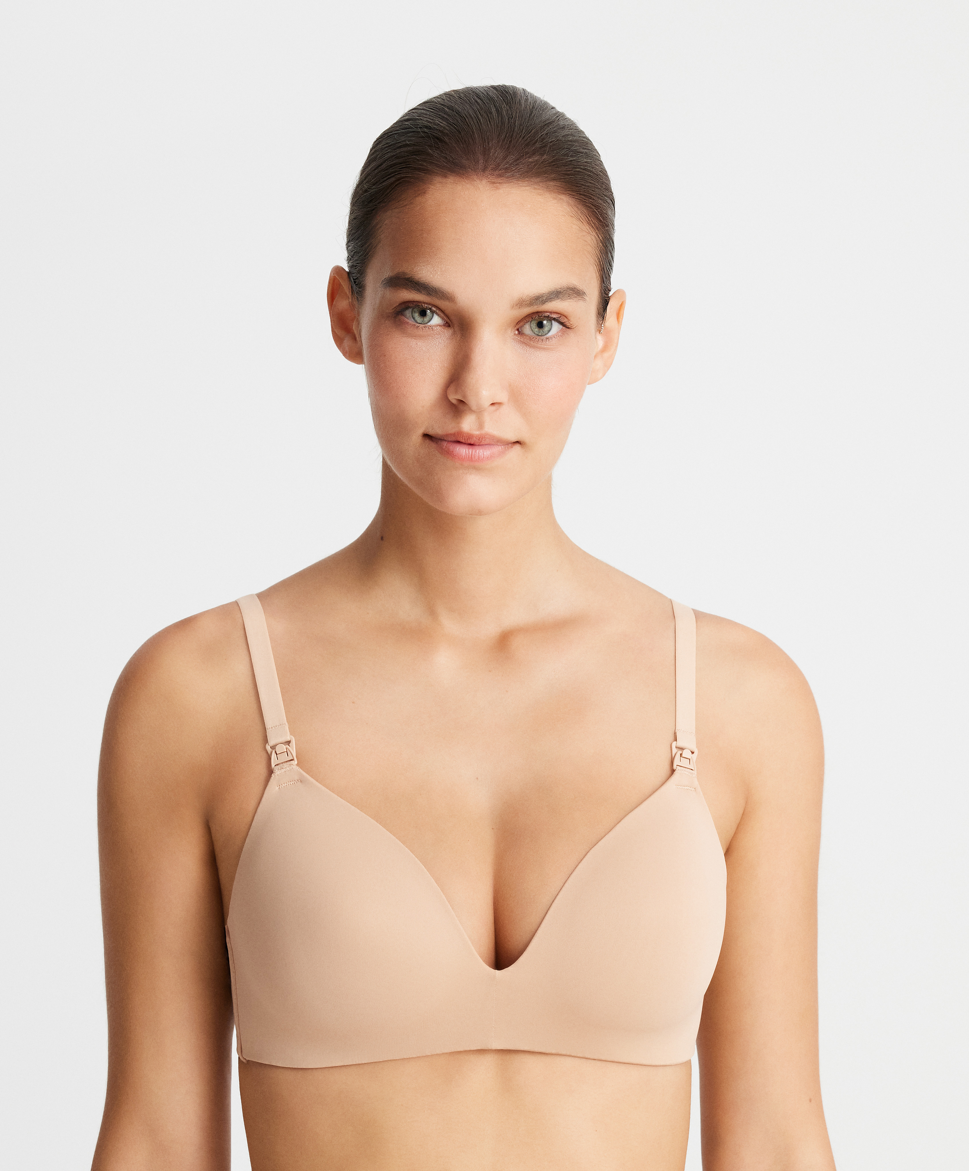 Nursing triangle bra