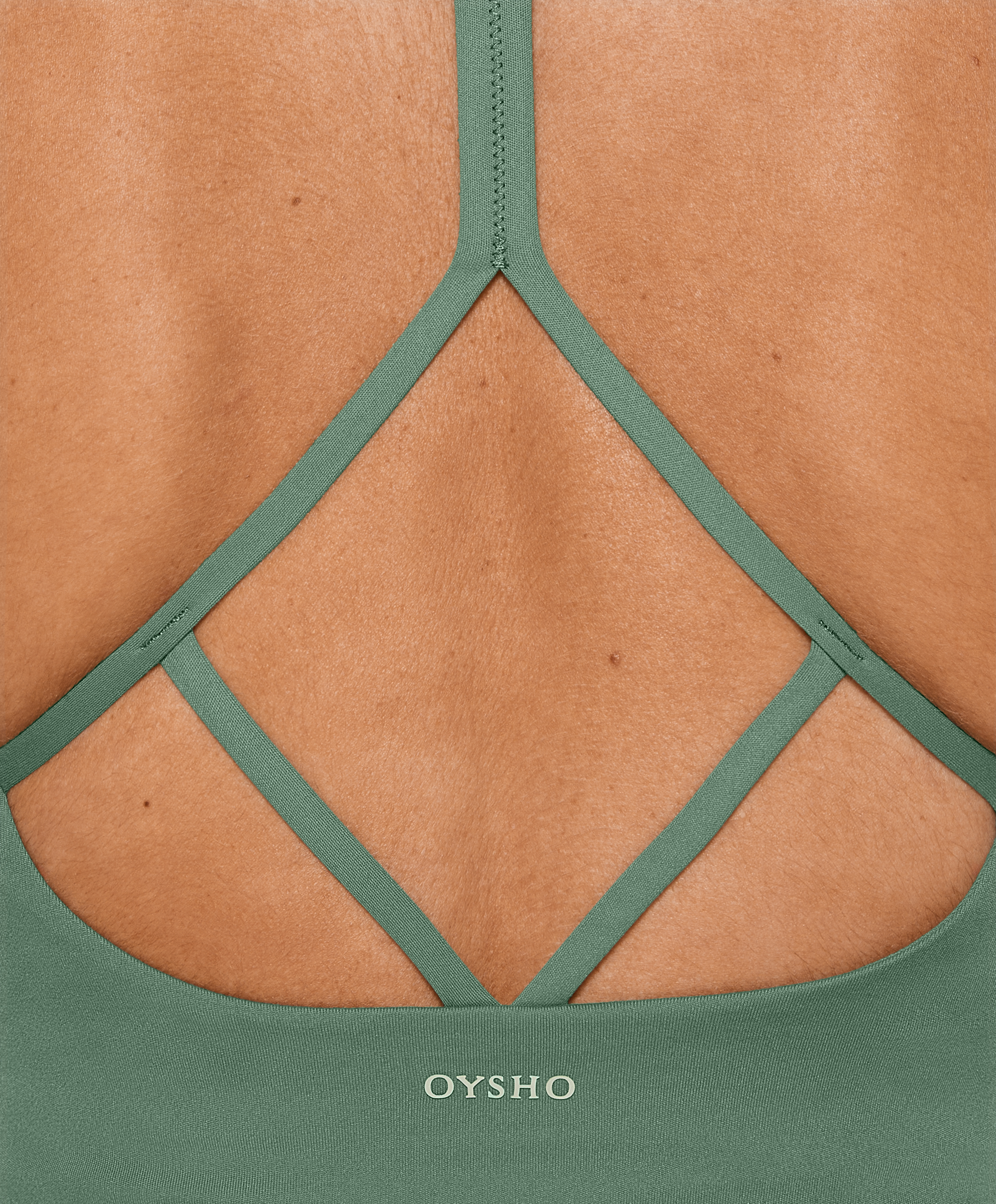 Low back strappy comfortlux tank top