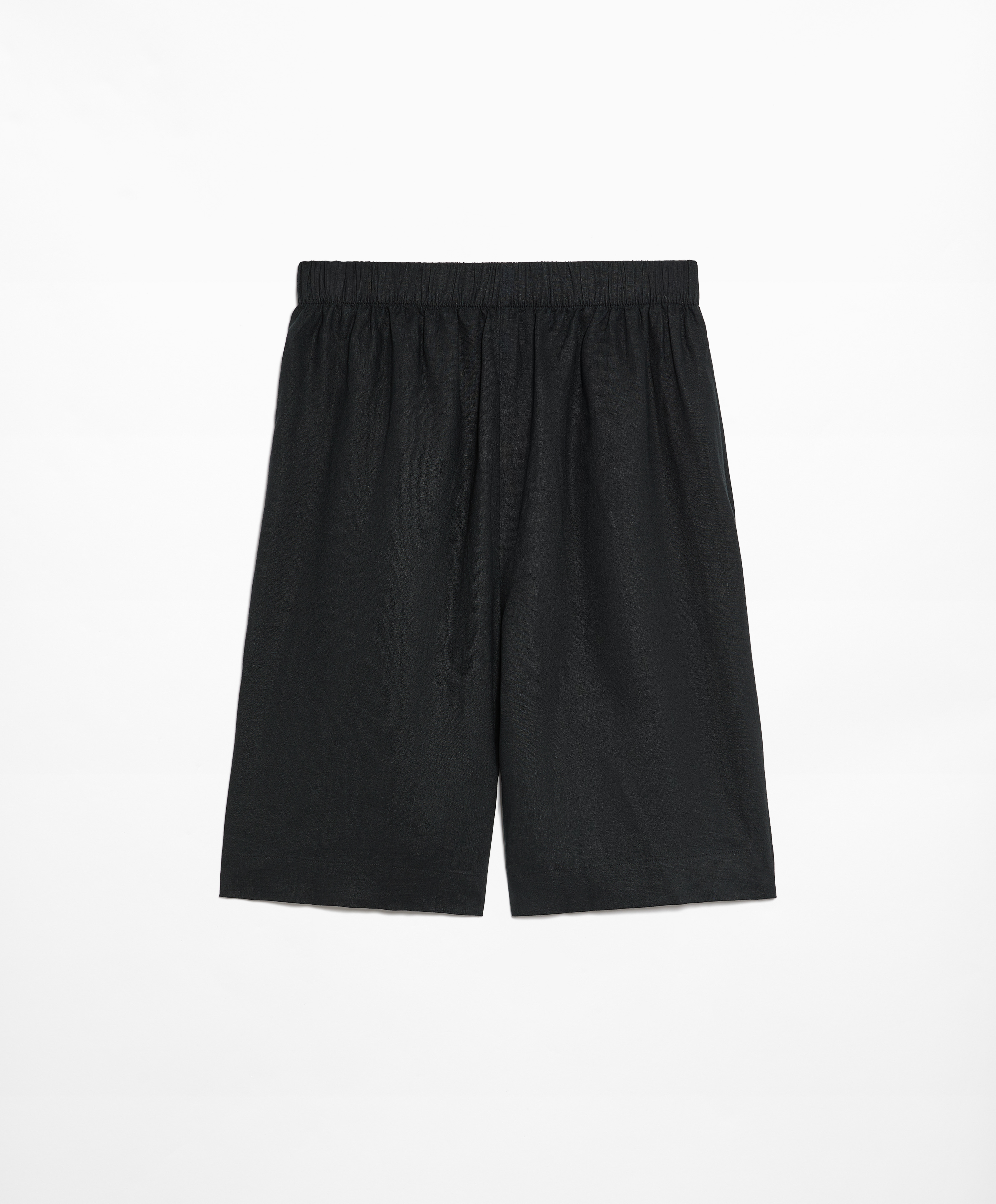 100% linen Bermuda shorts