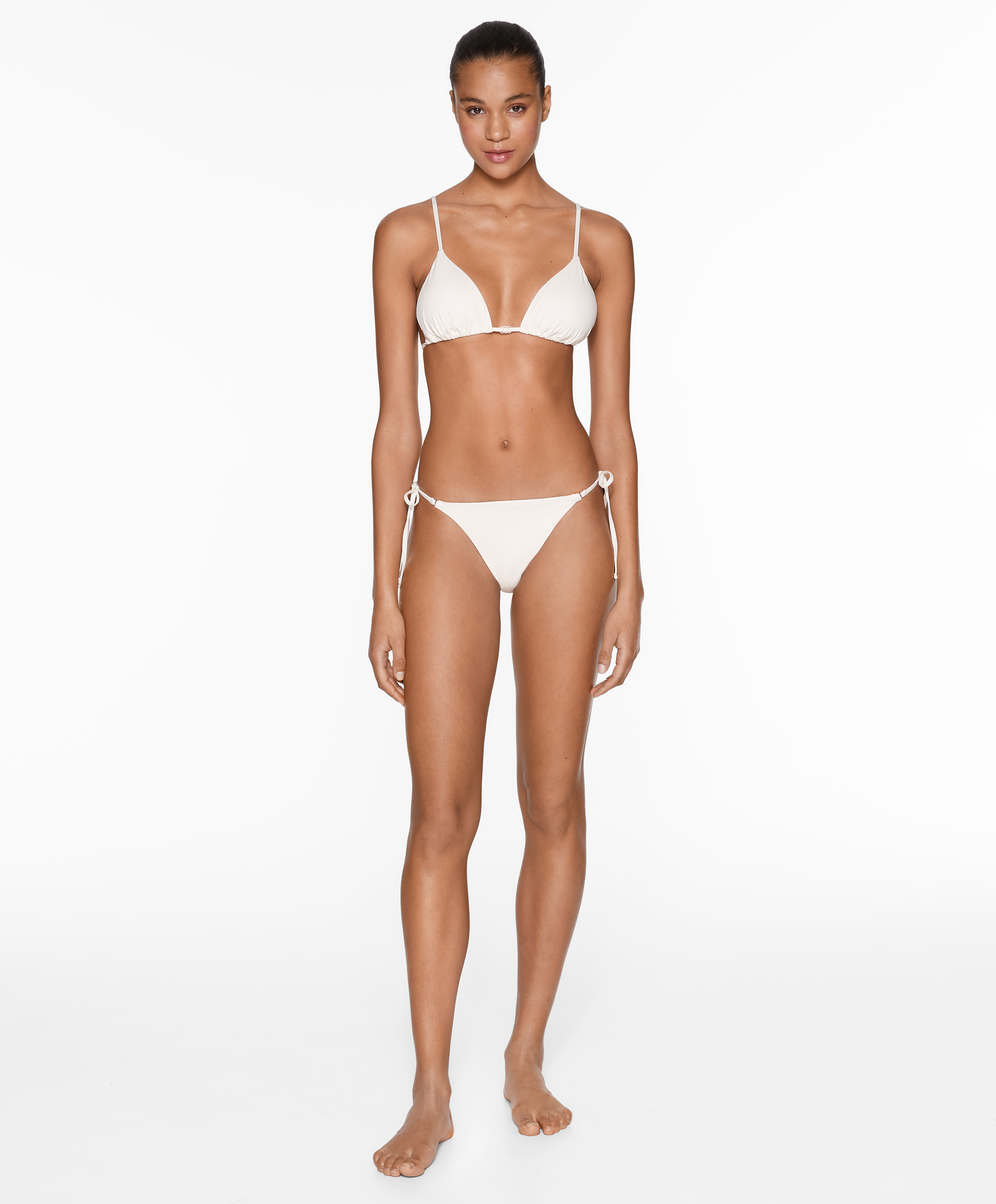 Medium-coverage bikini briefs with ties