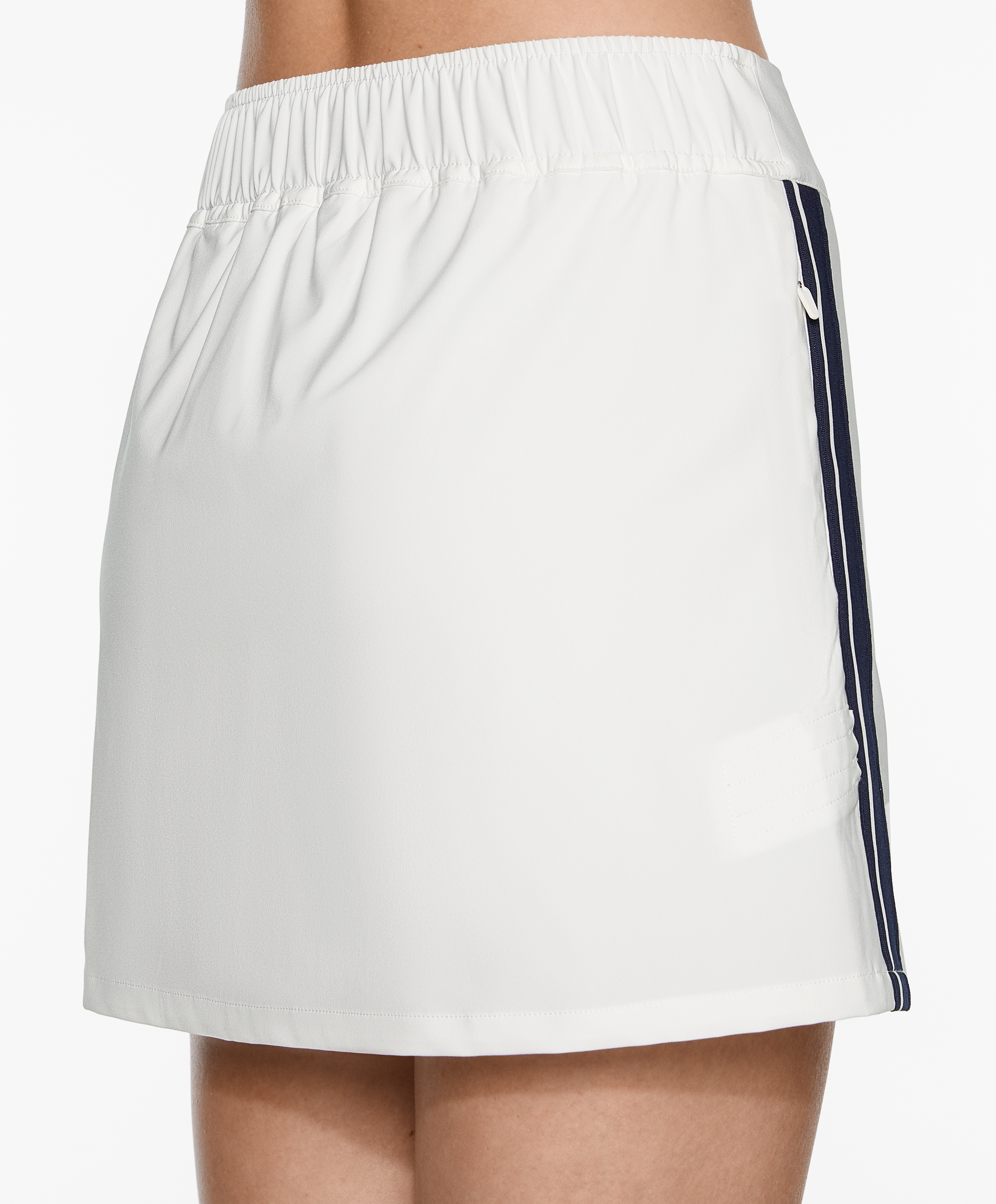 Side stripe light touch skirt