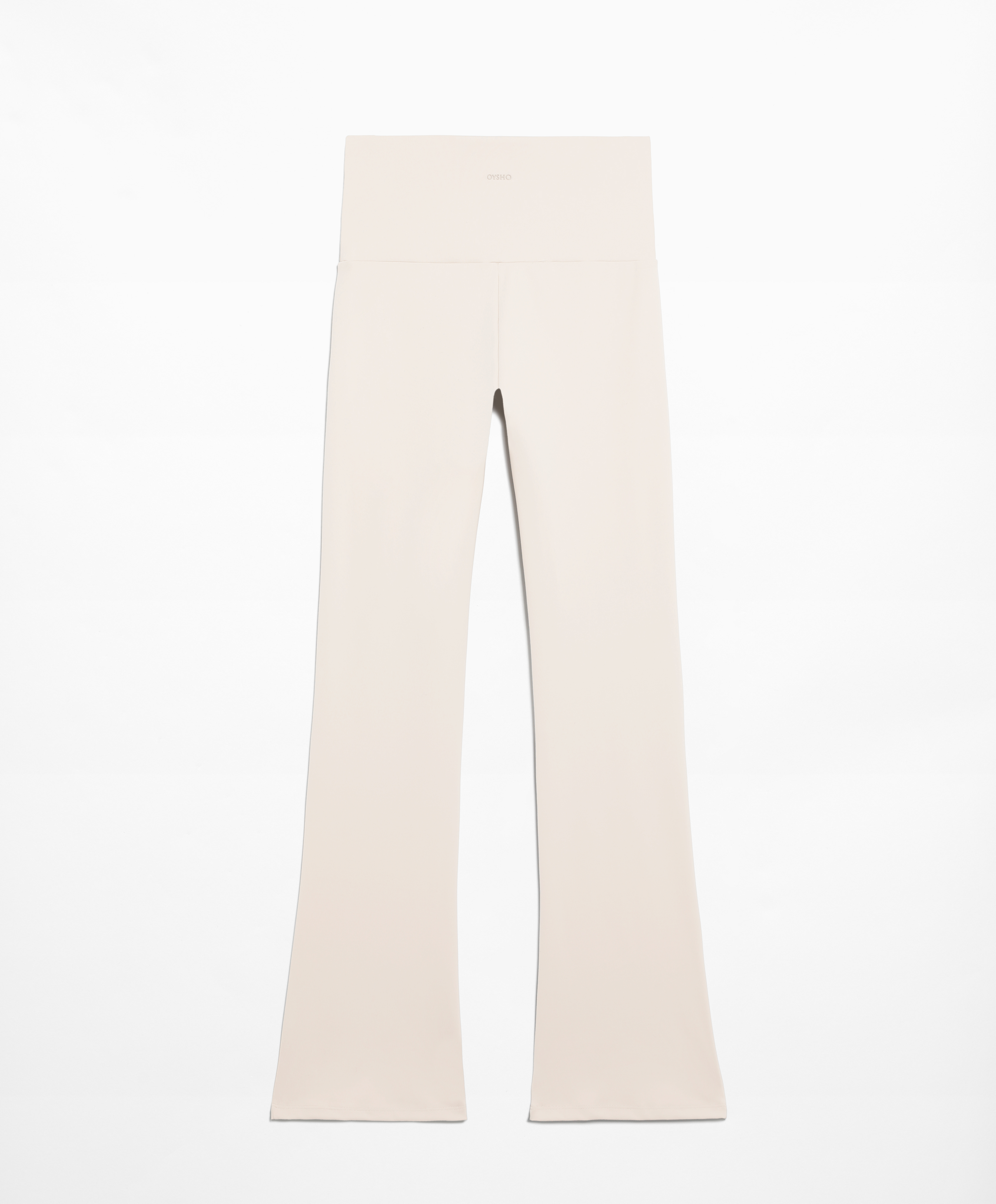 High-rise comfortlux flare trousers