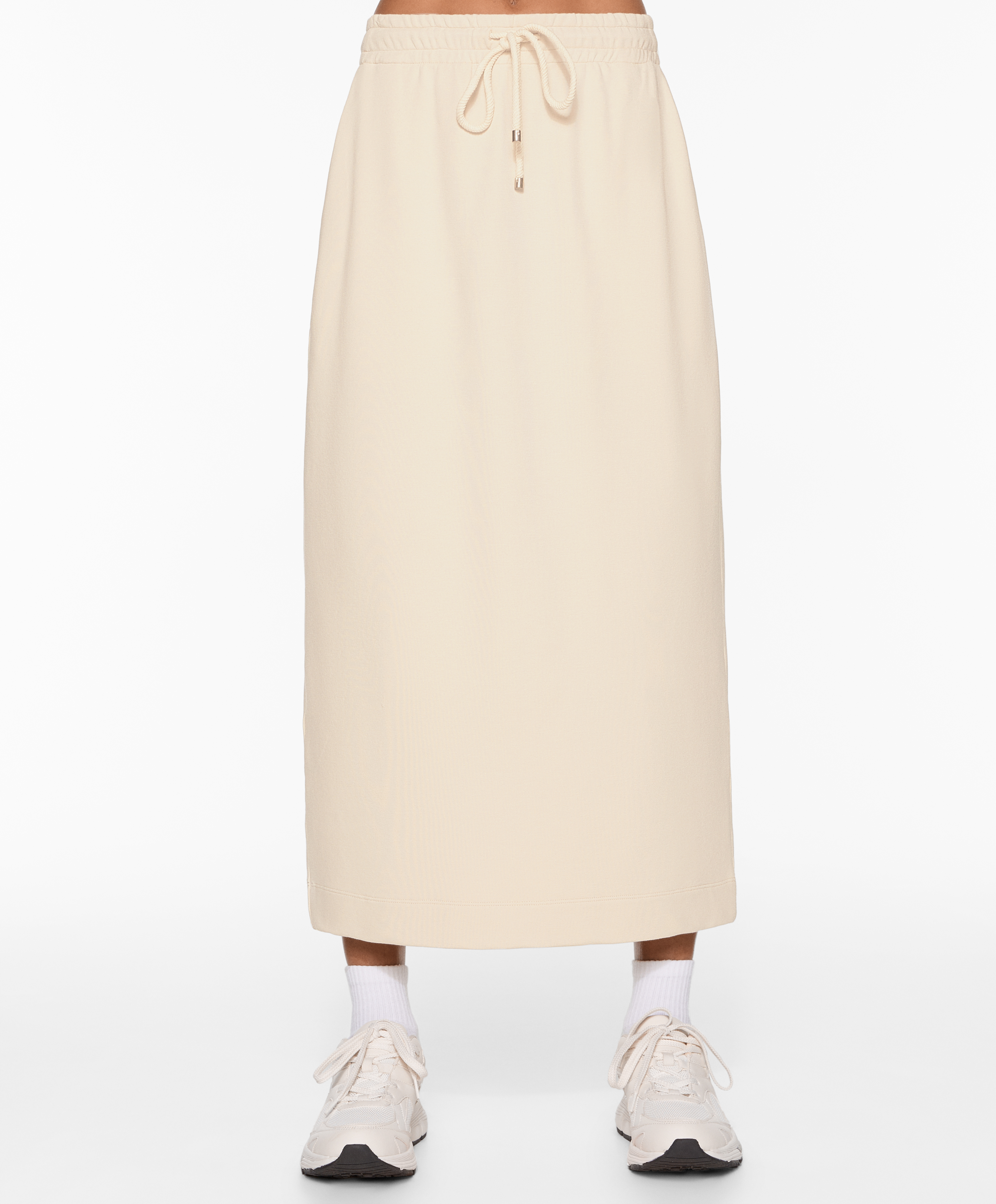 Midi skirt with modal