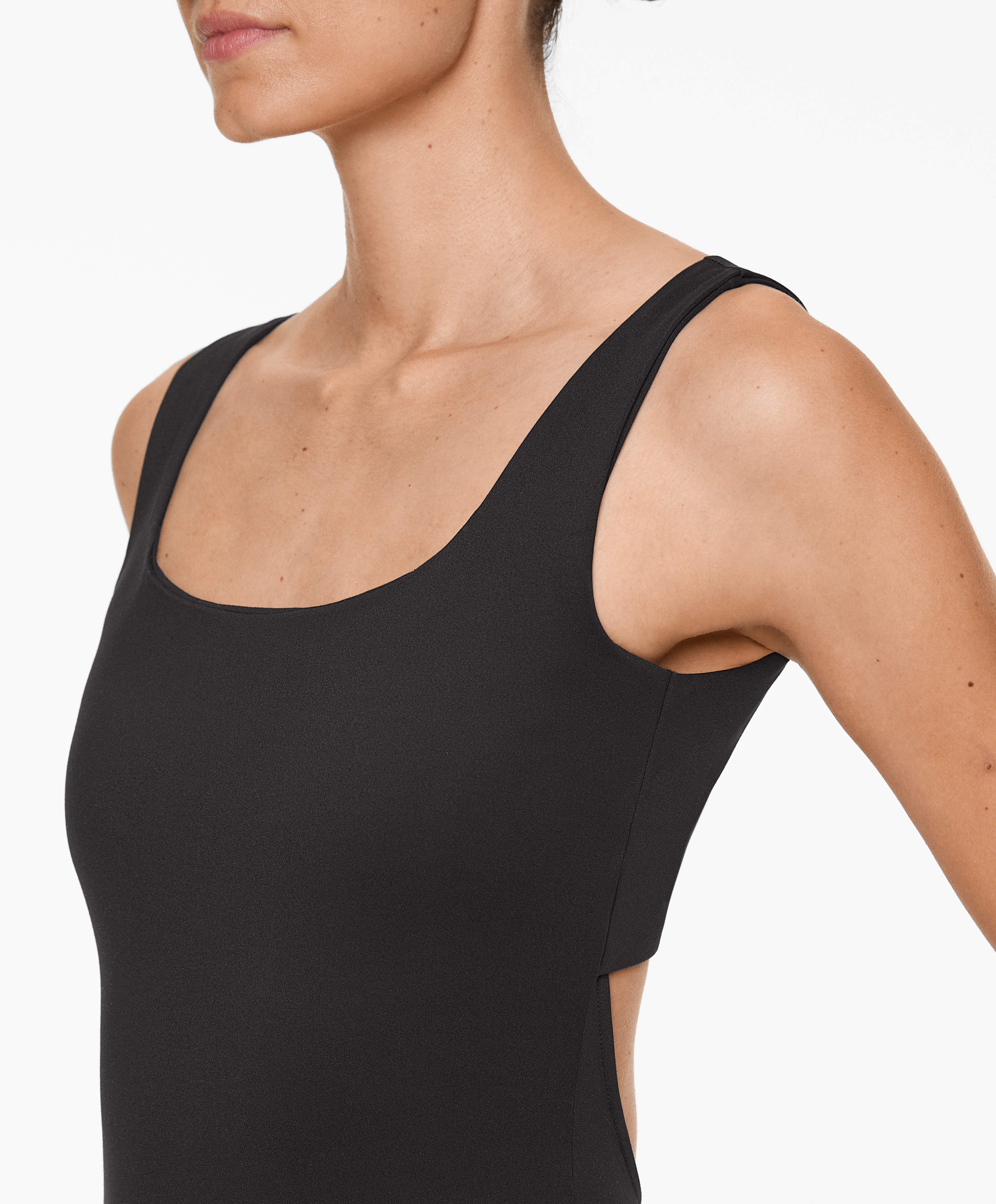 Comfortlux crossover back short jumpsuit