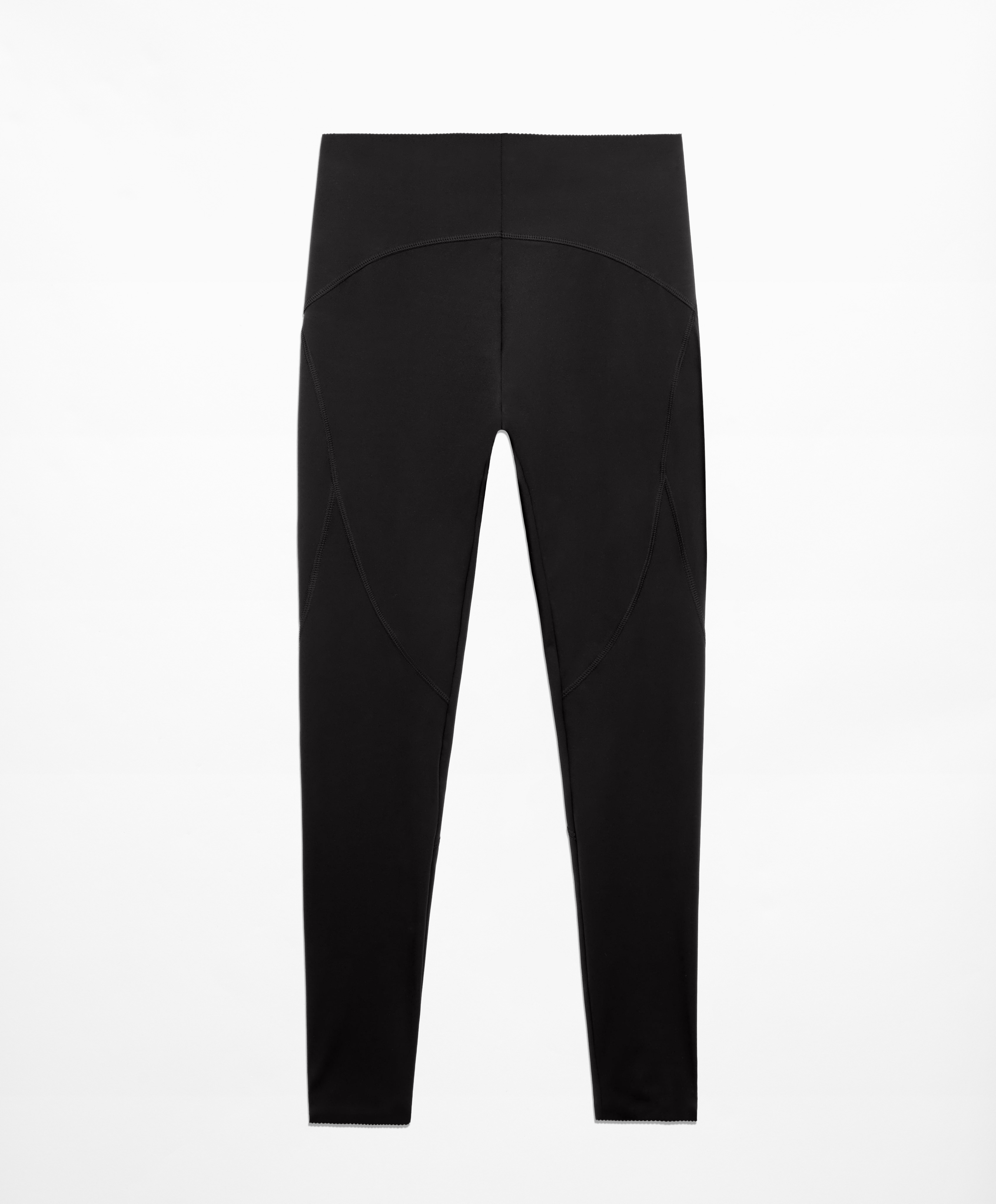 Basic compressive ankle-length leggings
