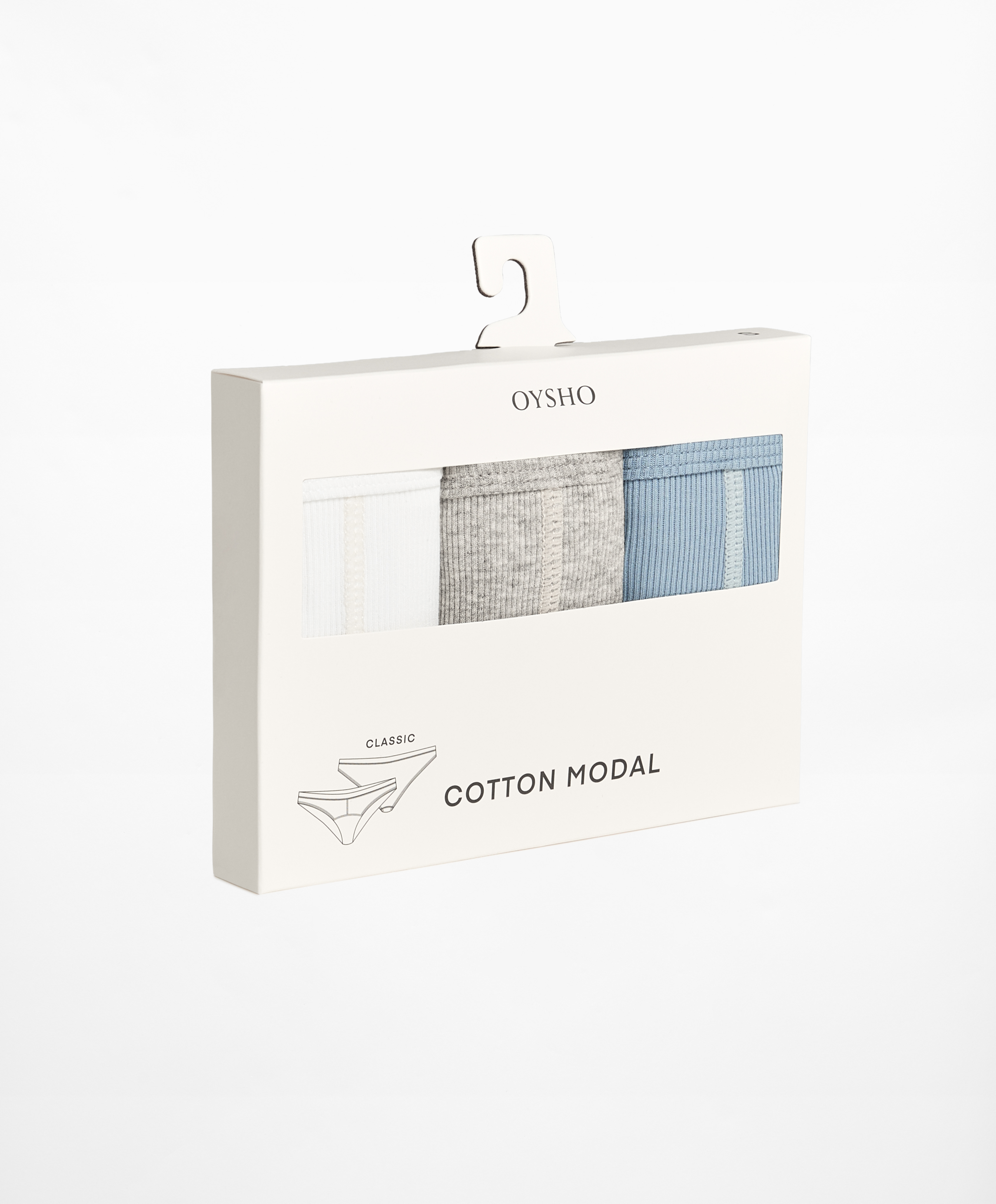 3 rib classic briefs