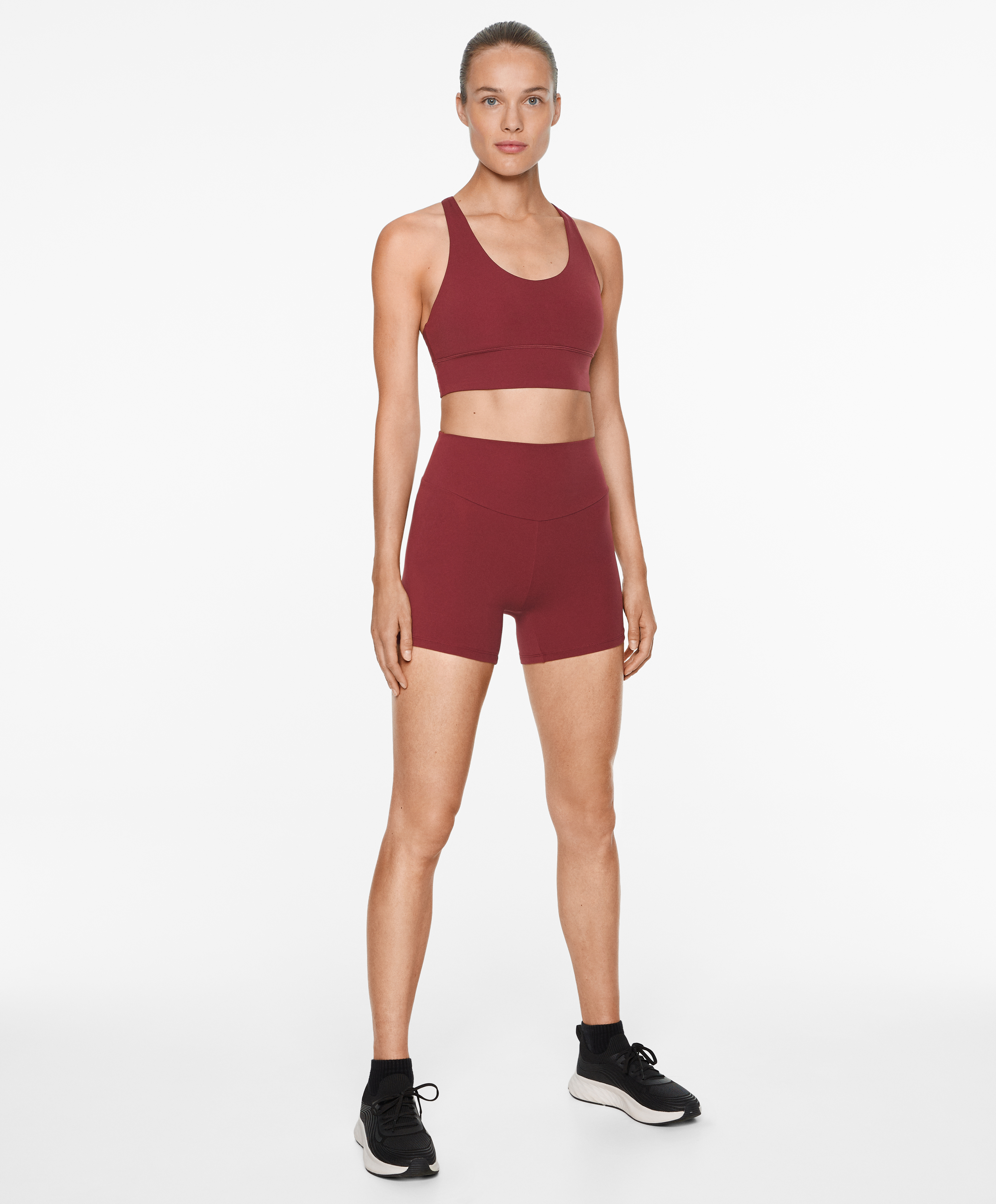 Comfortlux high-rise 10cm hot pants