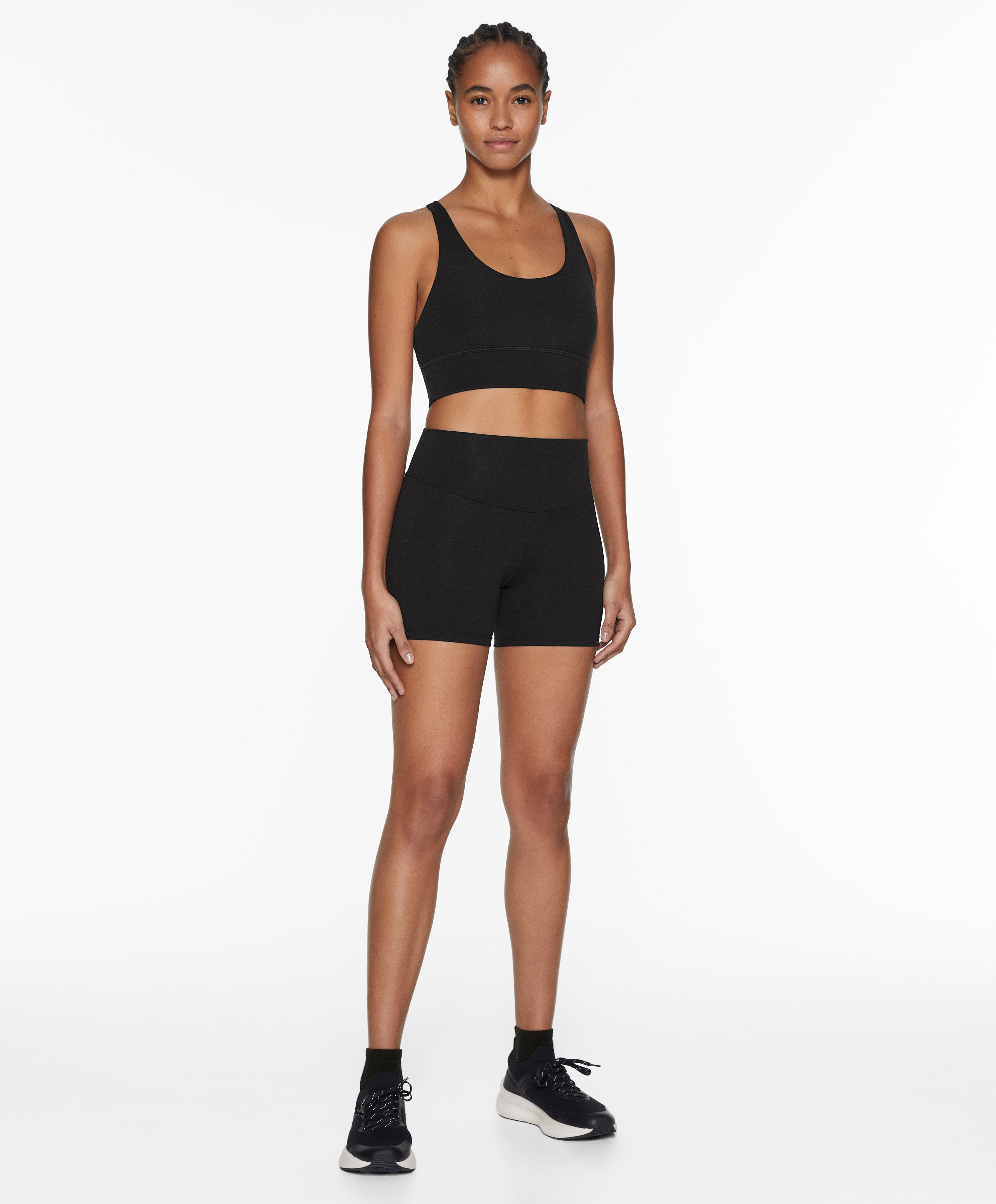 Comfortlux high-rise 10cm hot pants