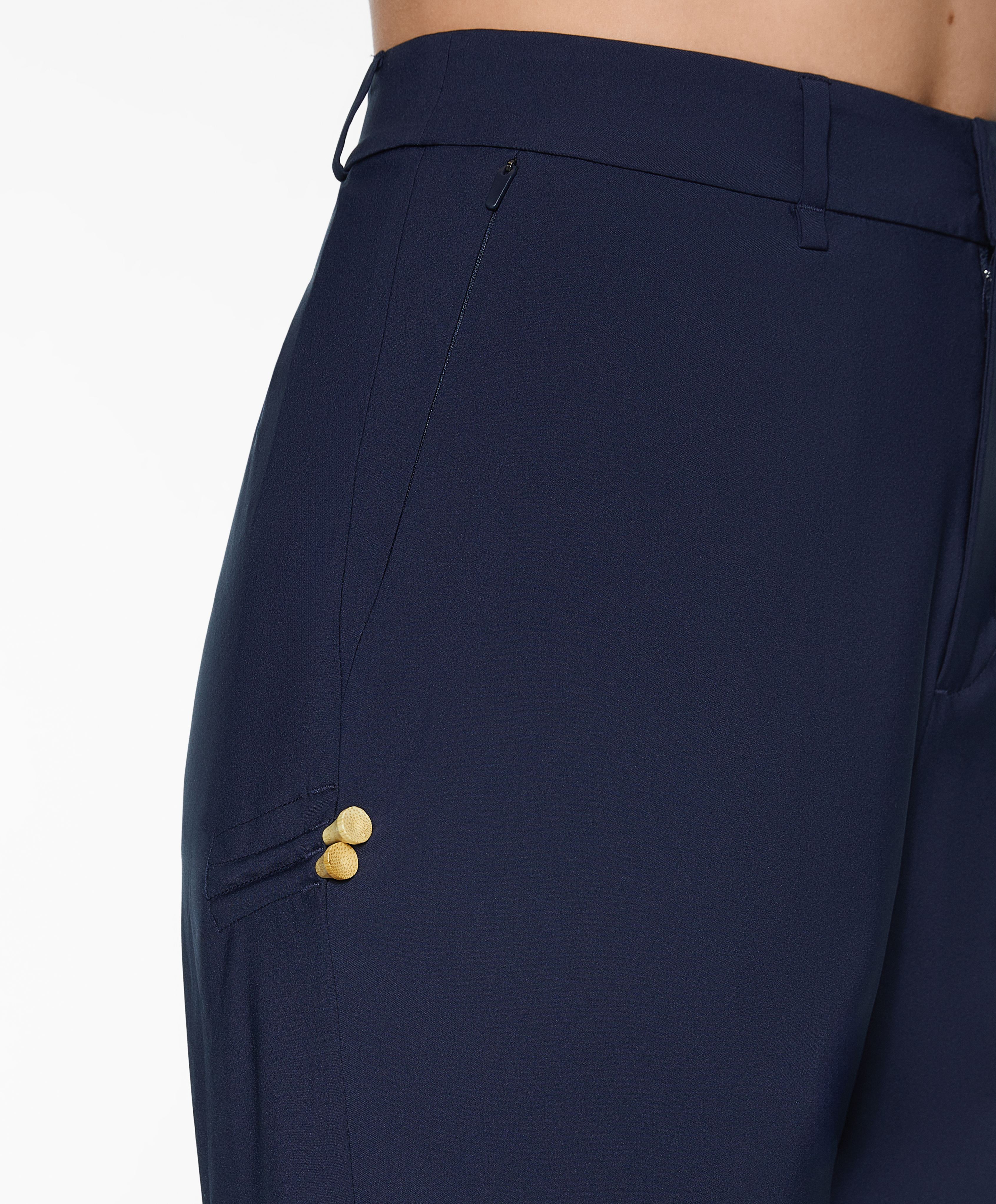 Straight-leg technical trousers