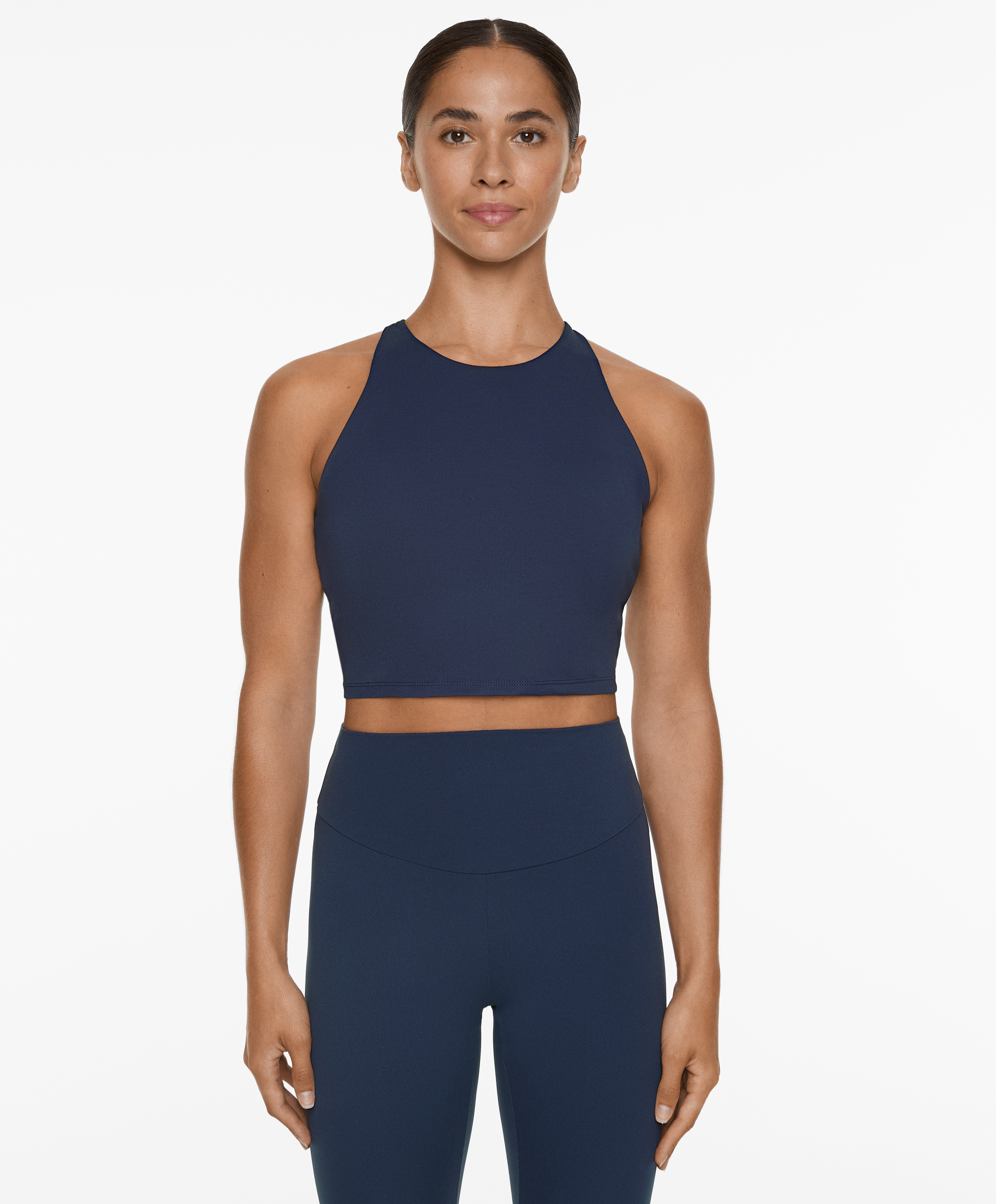 Comfortlux strap tank top with cups