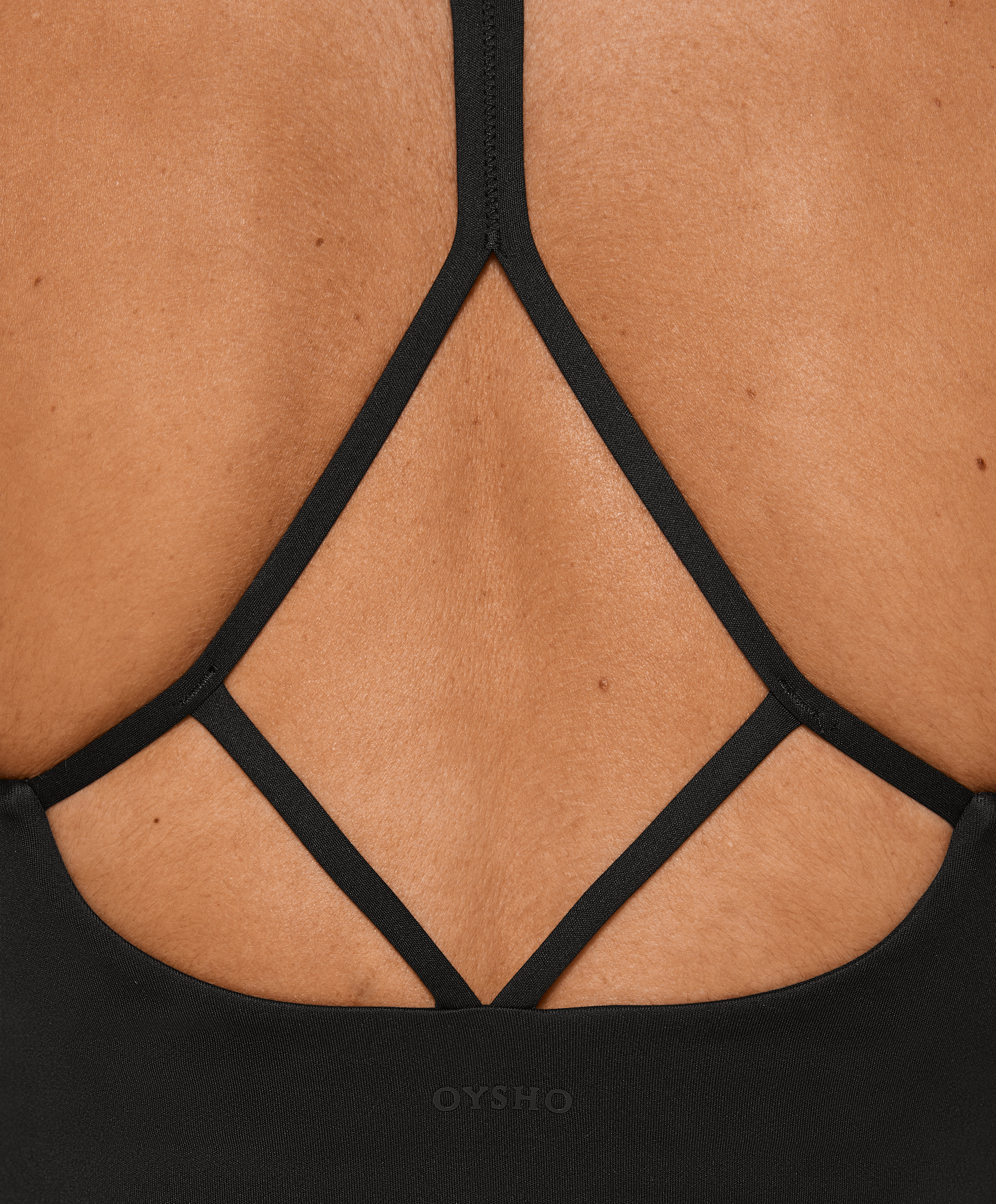 Low back strappy comfortlux tank top