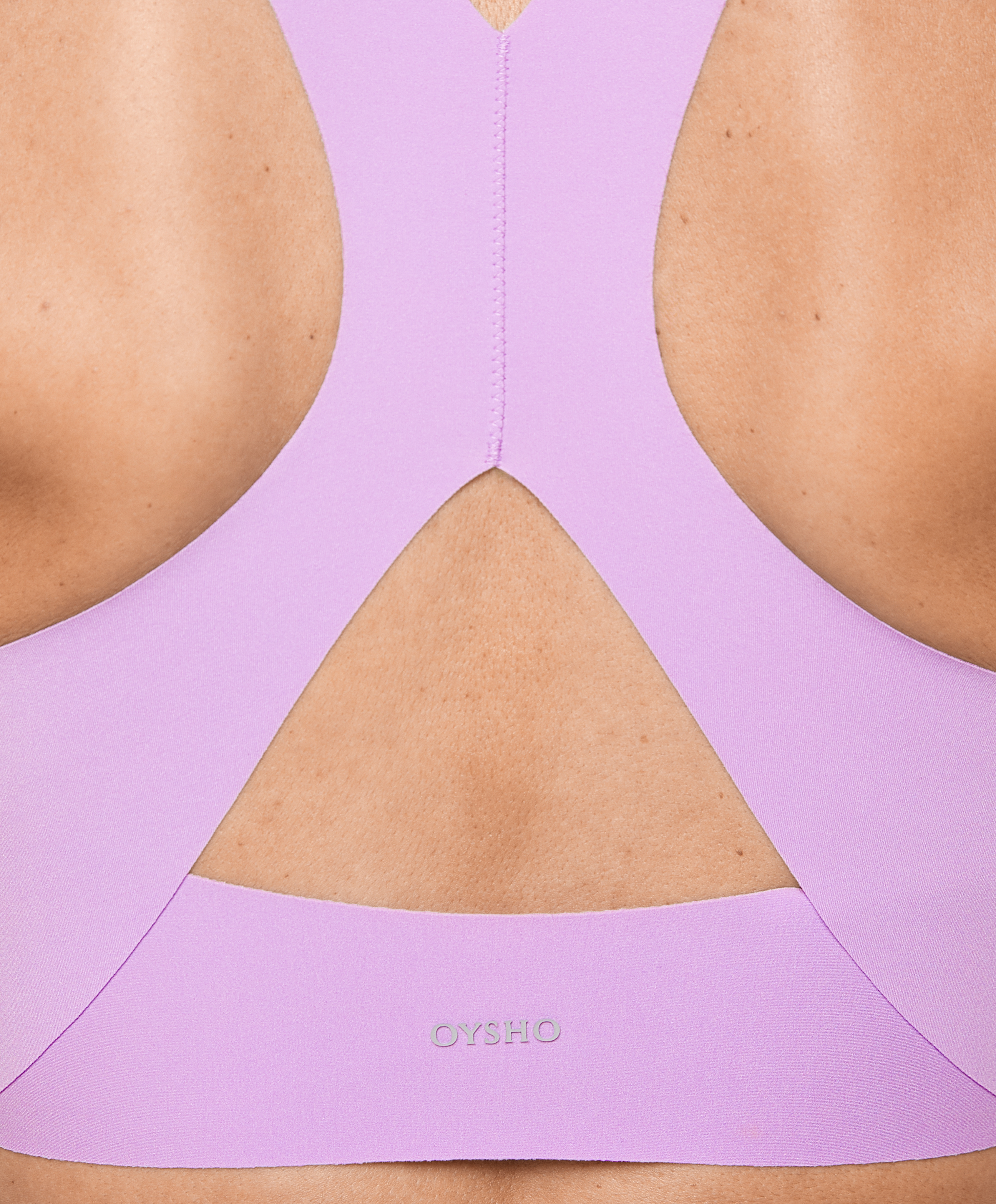 Medium-support compressive bra