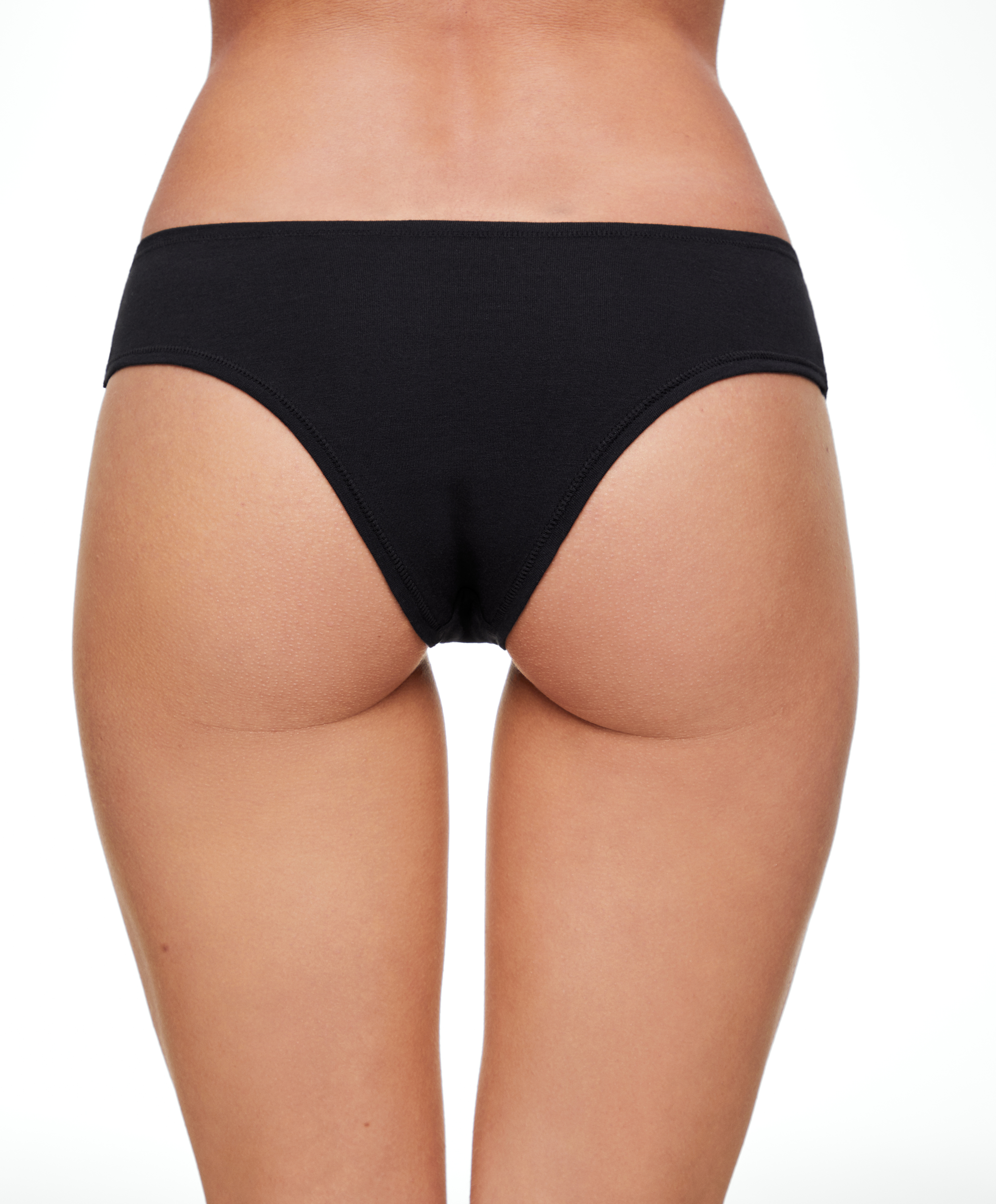 3 cotton blend cheeky briefs