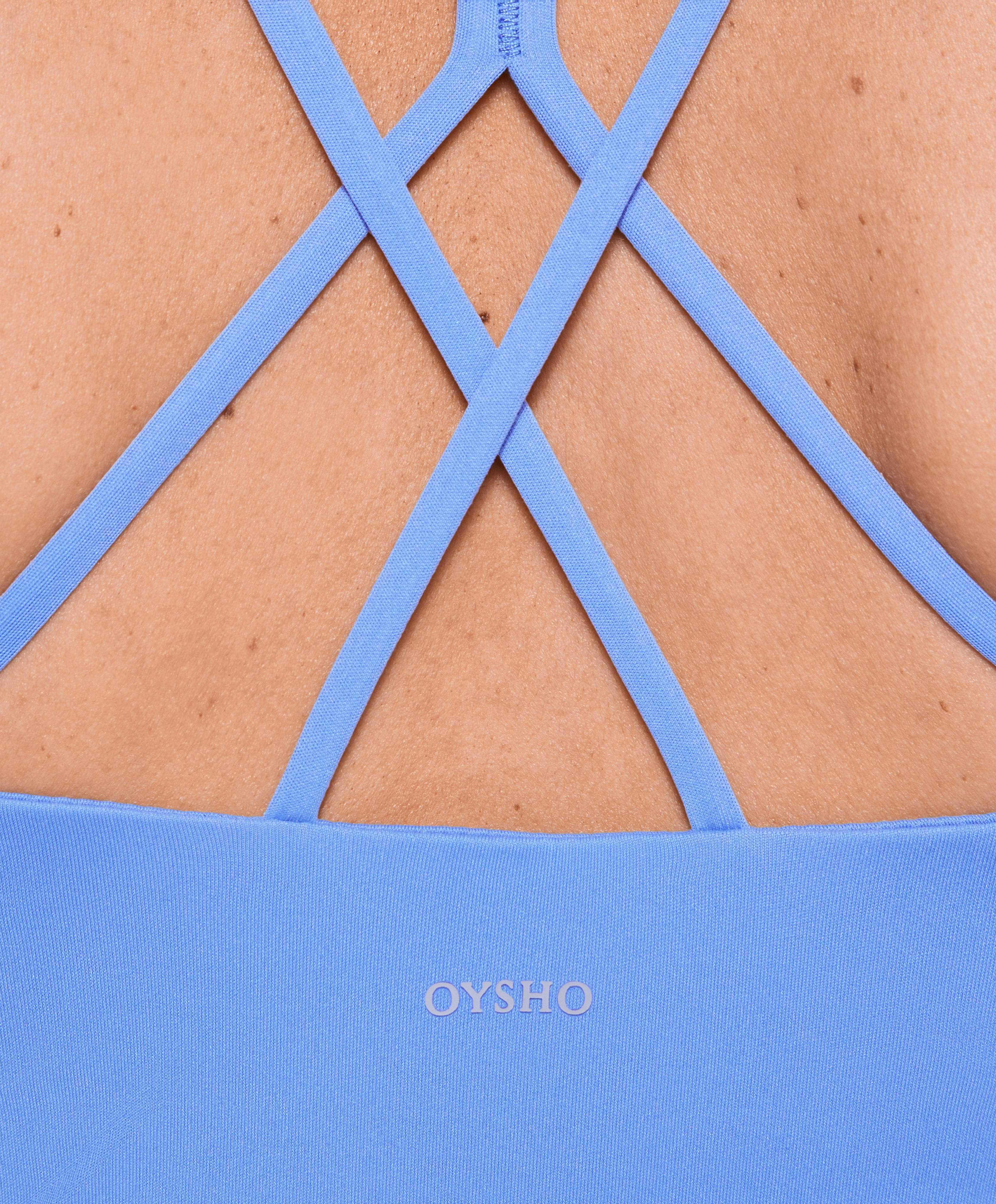 Comfortlux strap tank top with cups