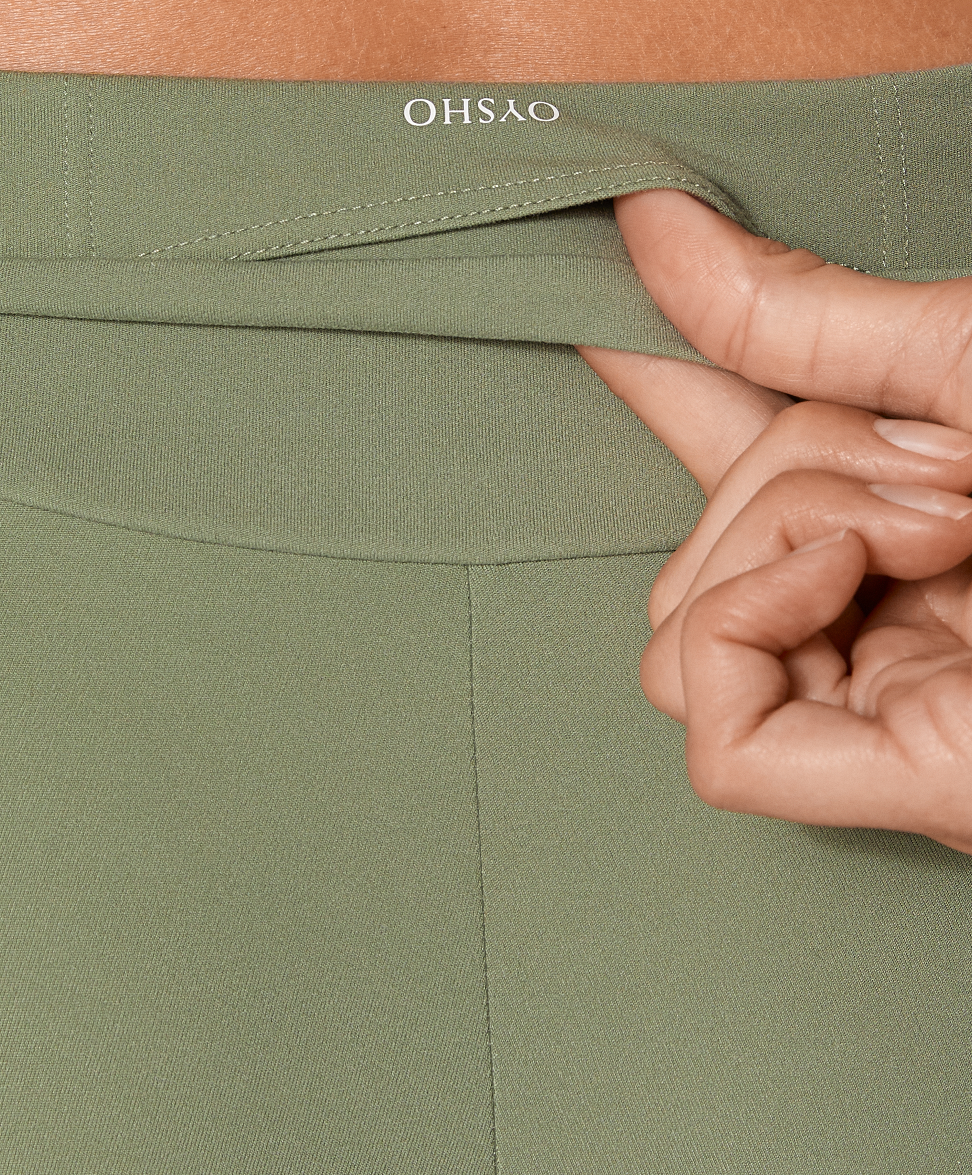 Comfortlux high-rise ankle-length leggings