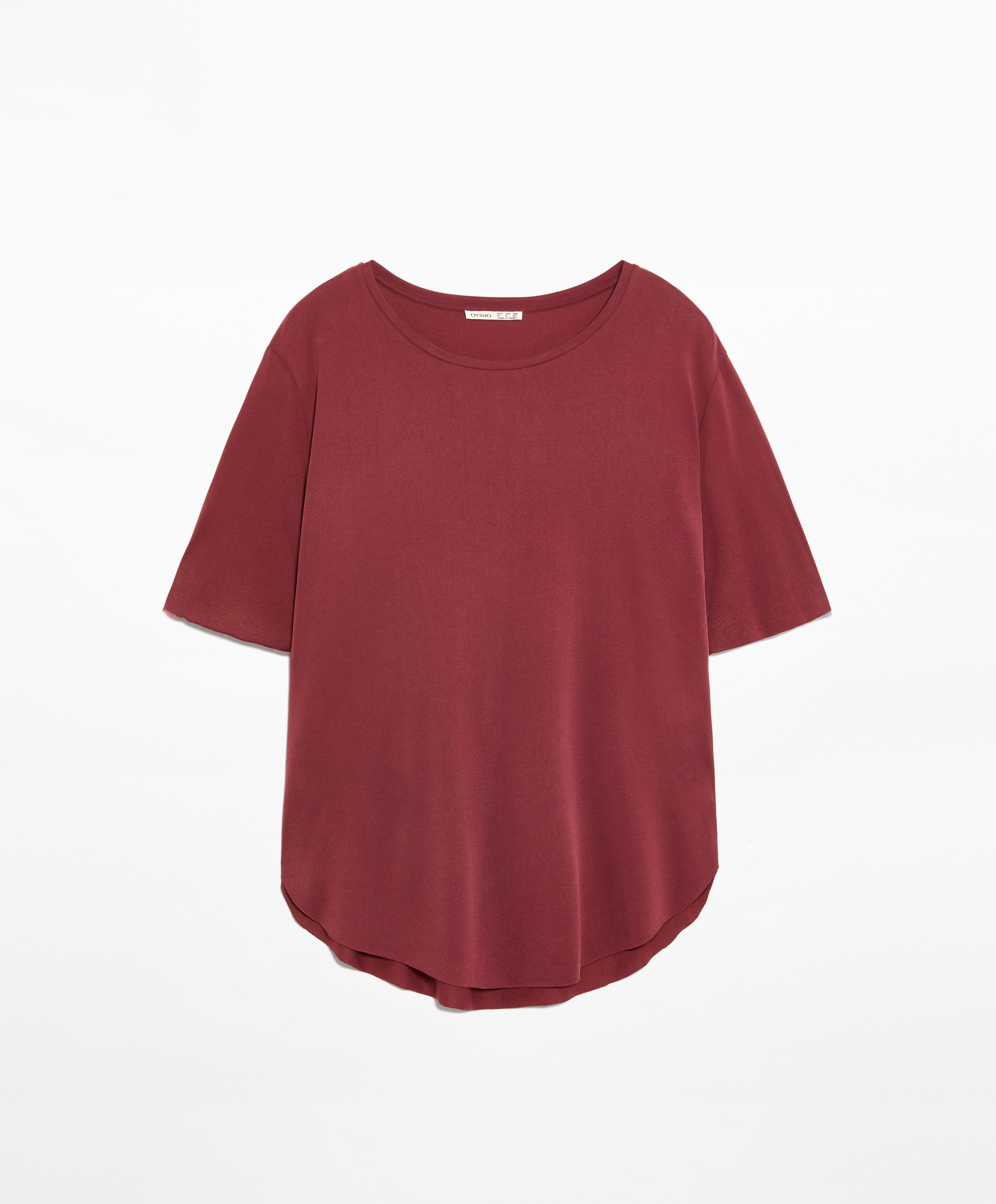 Modal blend short-sleeved T-shirt