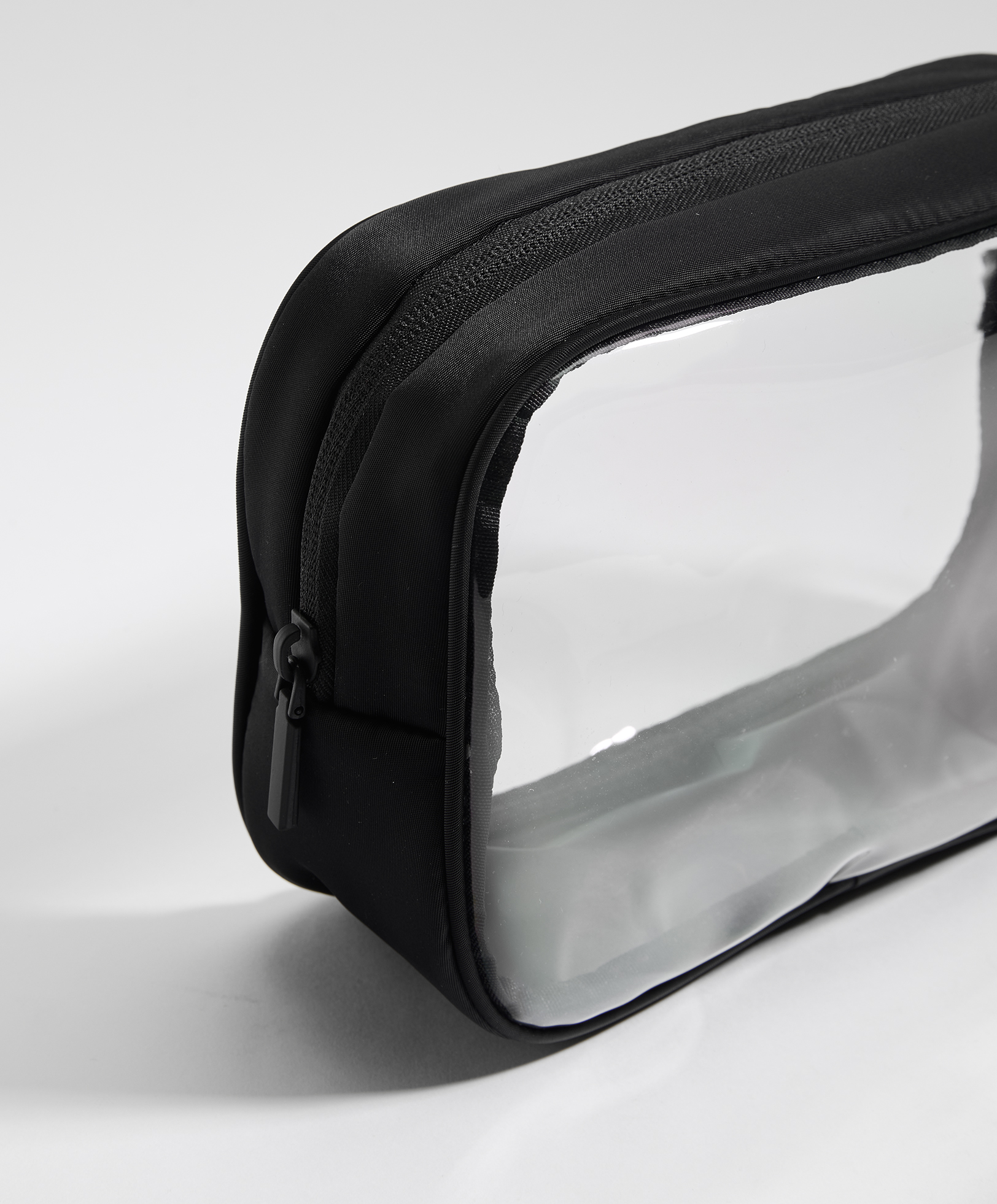 Transparent toiletry bag