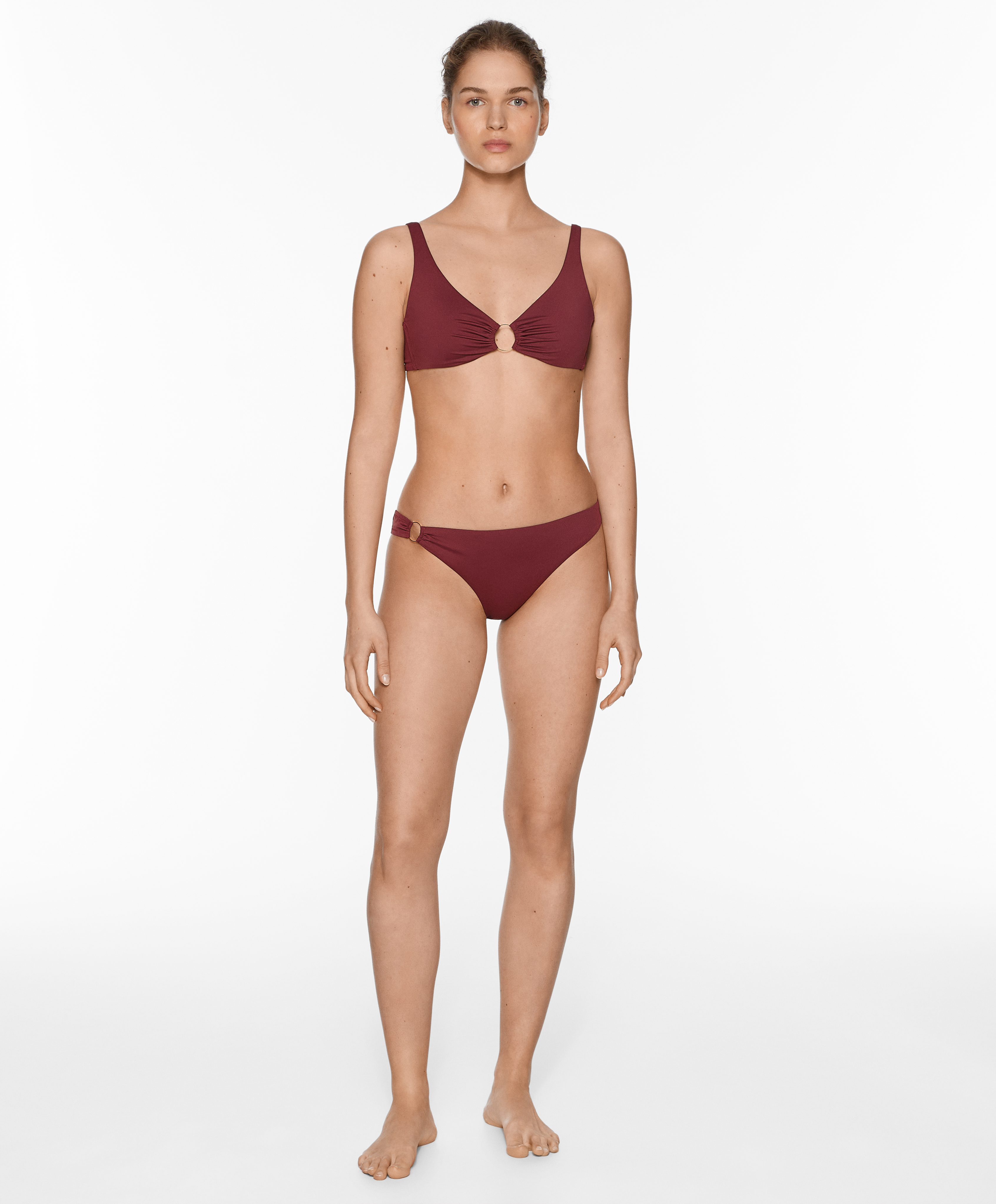 Medium-coverage ring bikini briefs