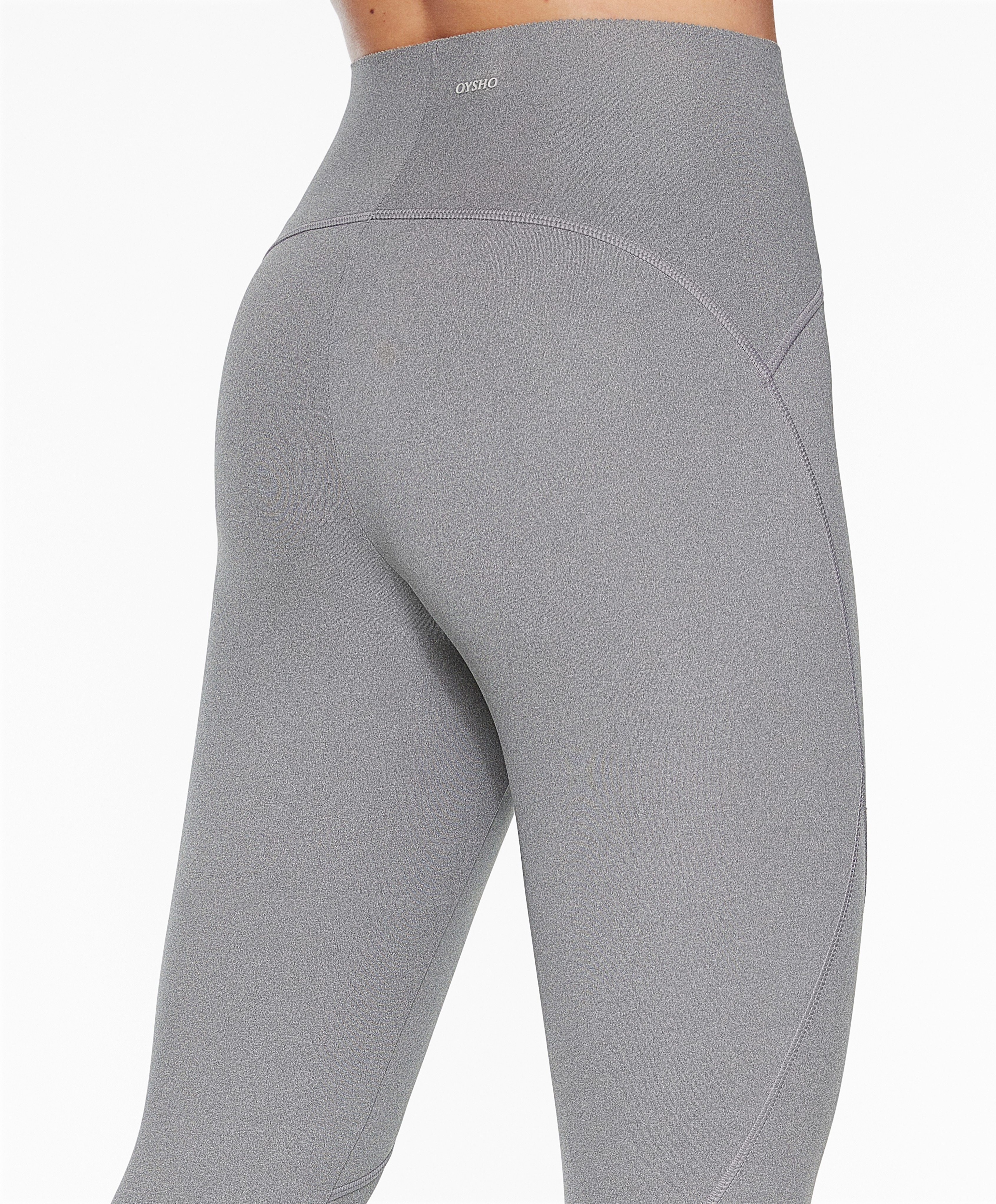 Basic compressive ankle-length leggings
