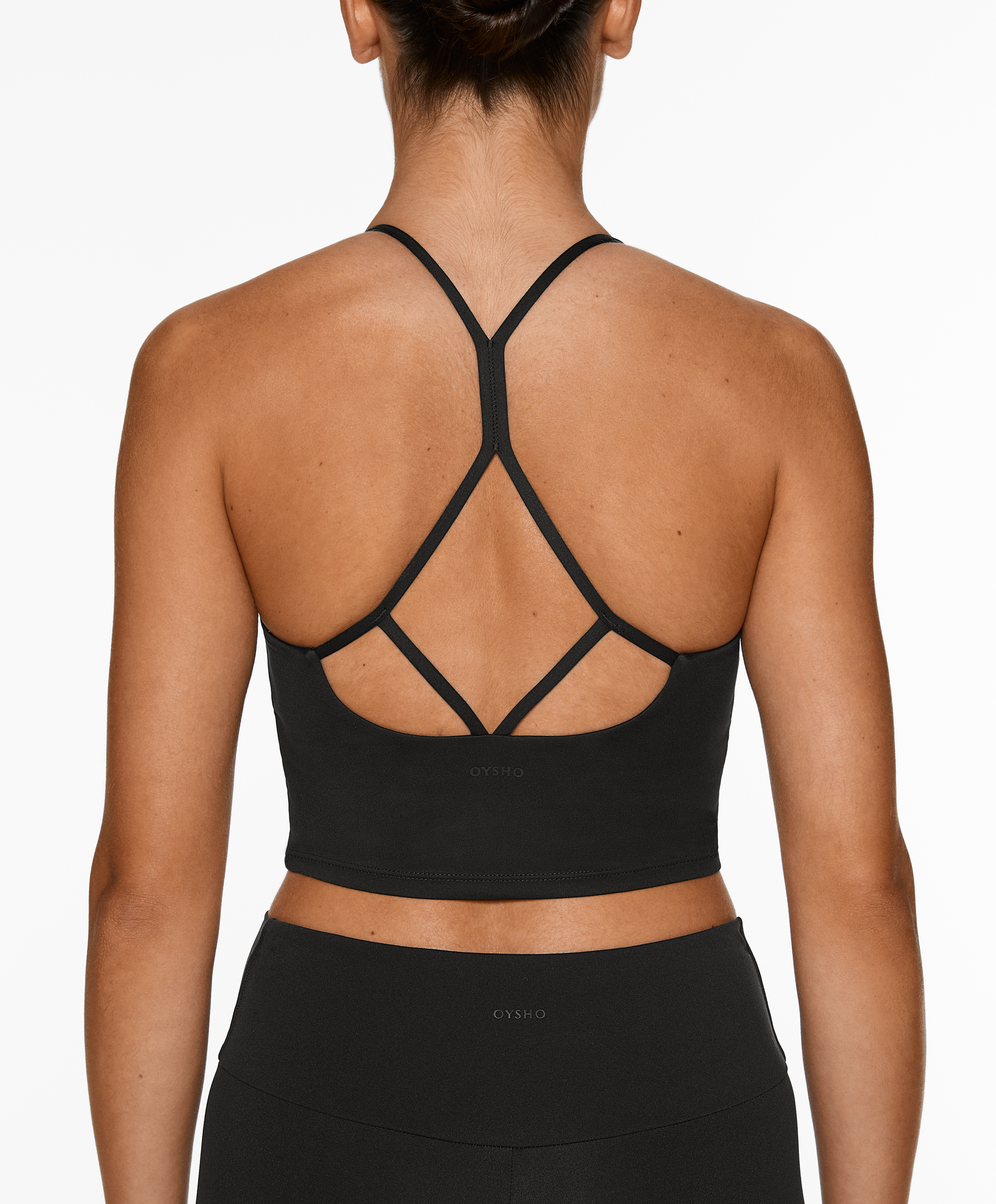 Low back strappy comfortlux tank top