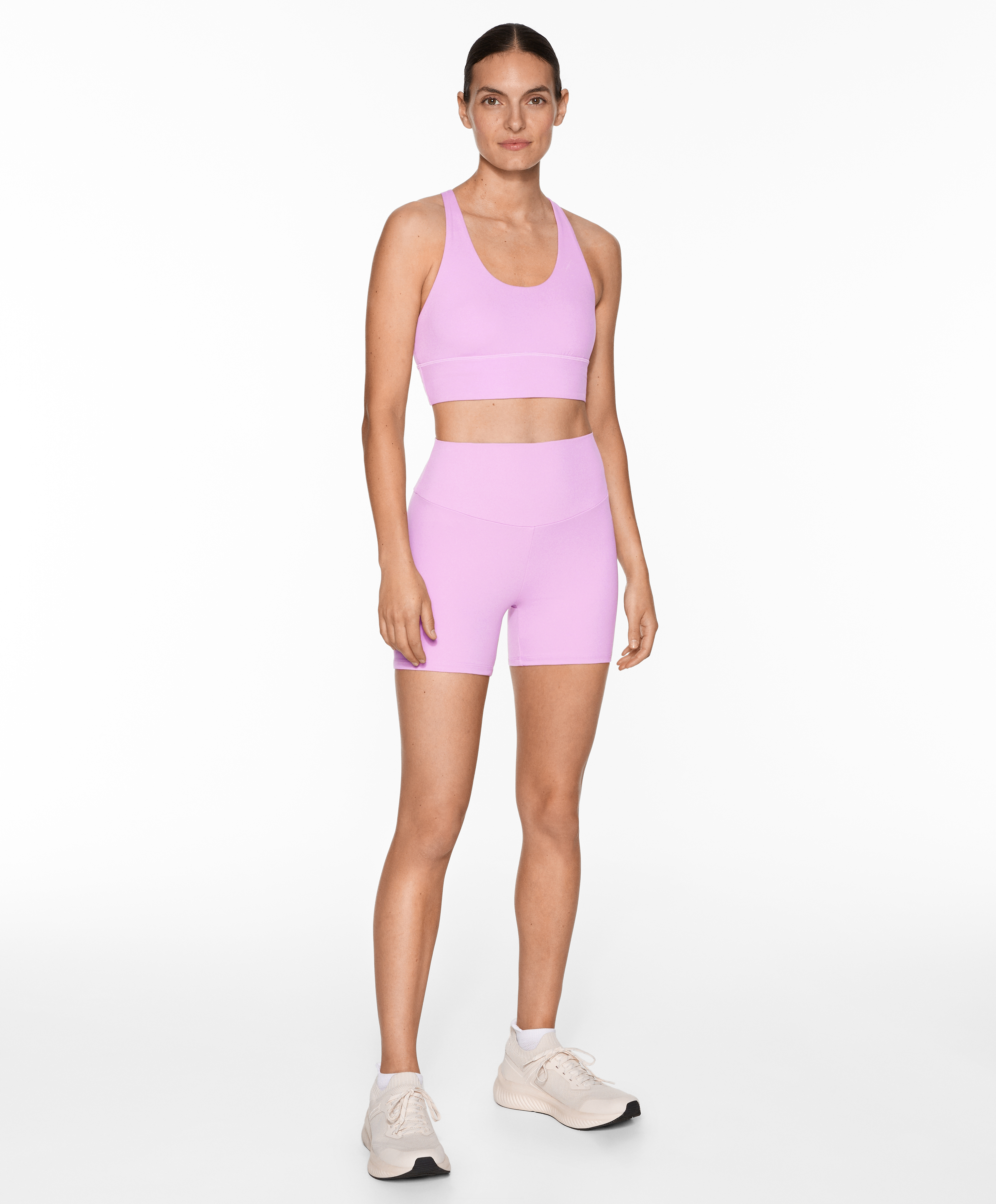 Comfortlux high-rise 10cm hot pants