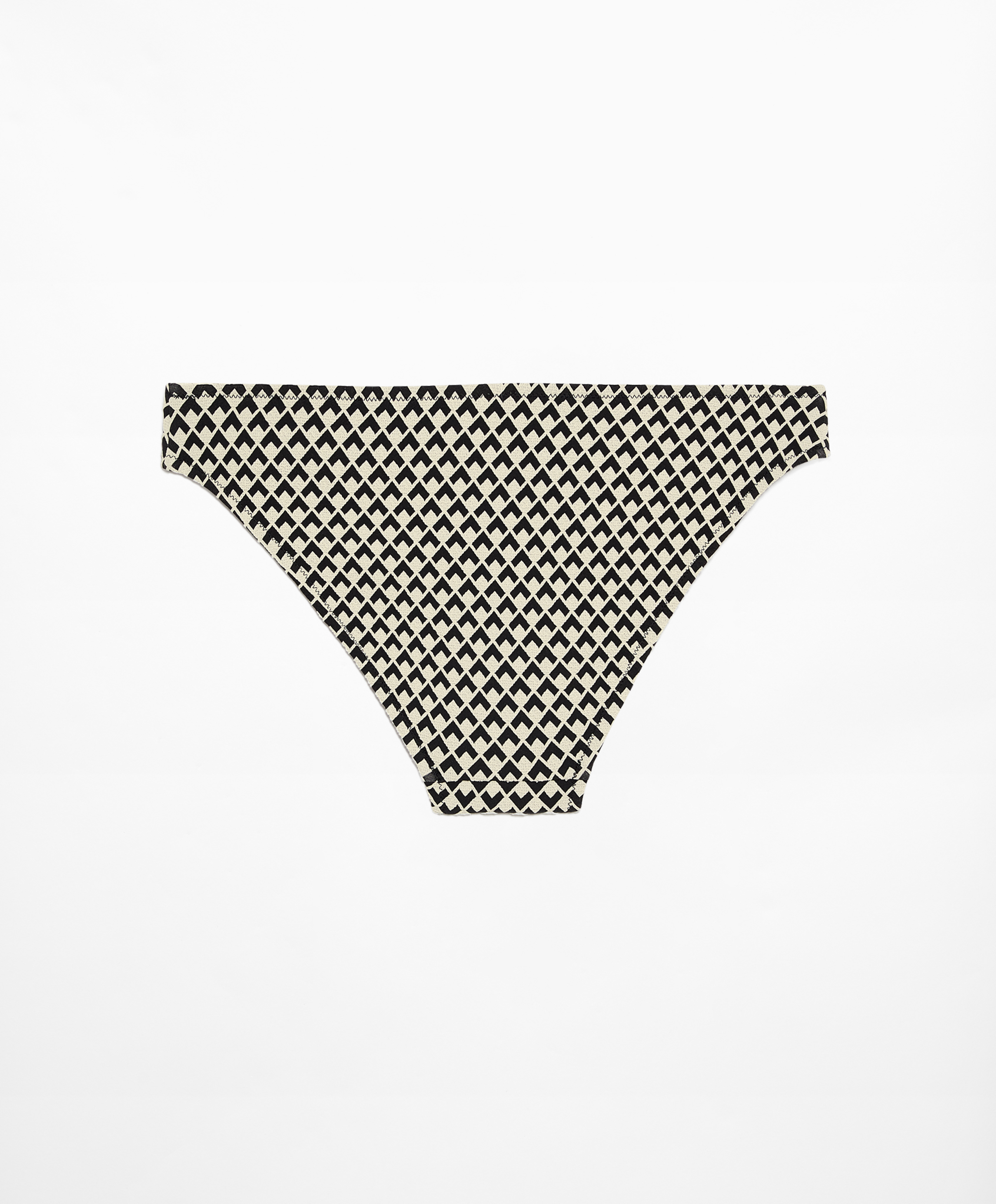 Geometric jacquard classic bikini briefs