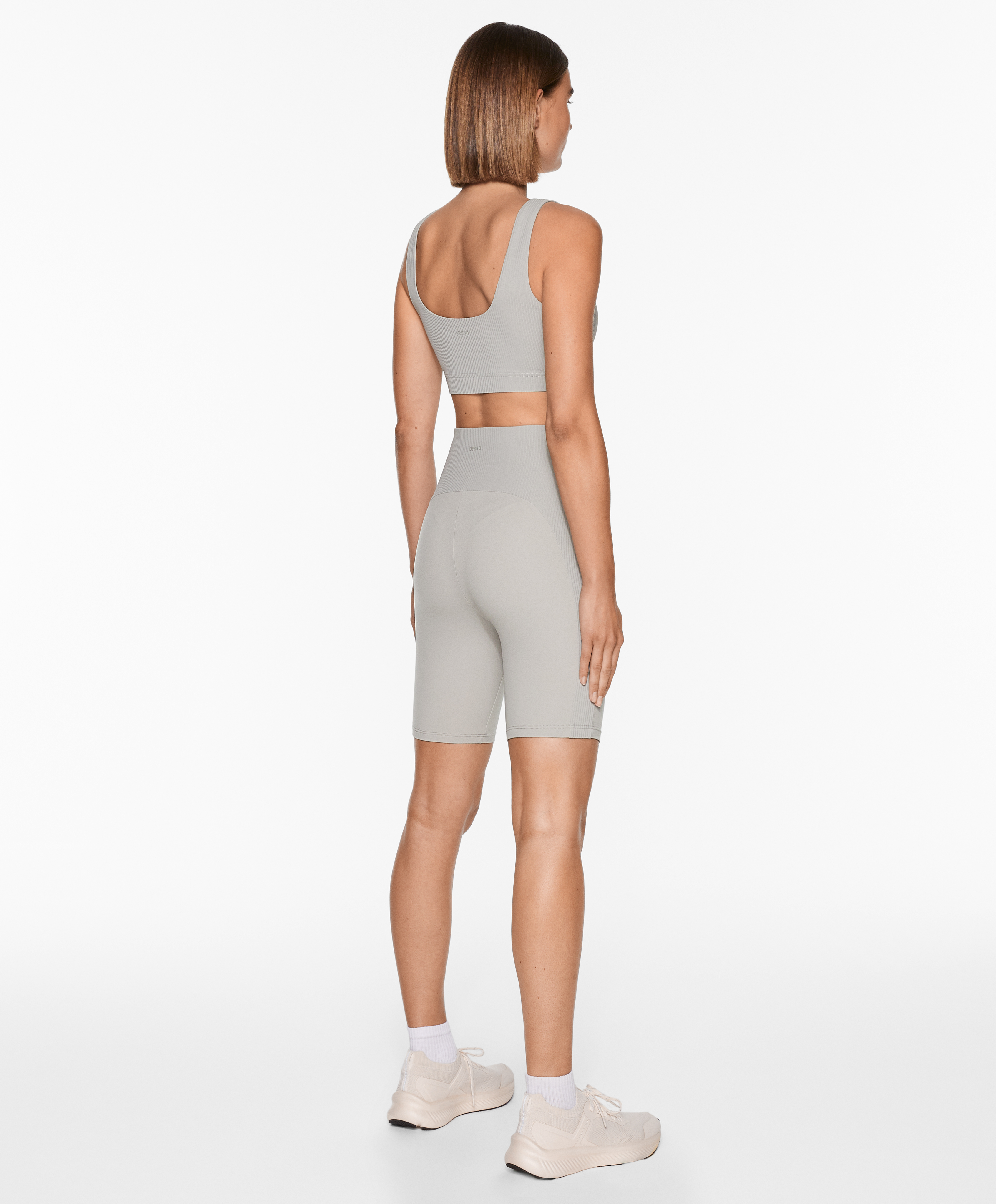 Comfortlux high-rise rib 20 cm cycle leggings