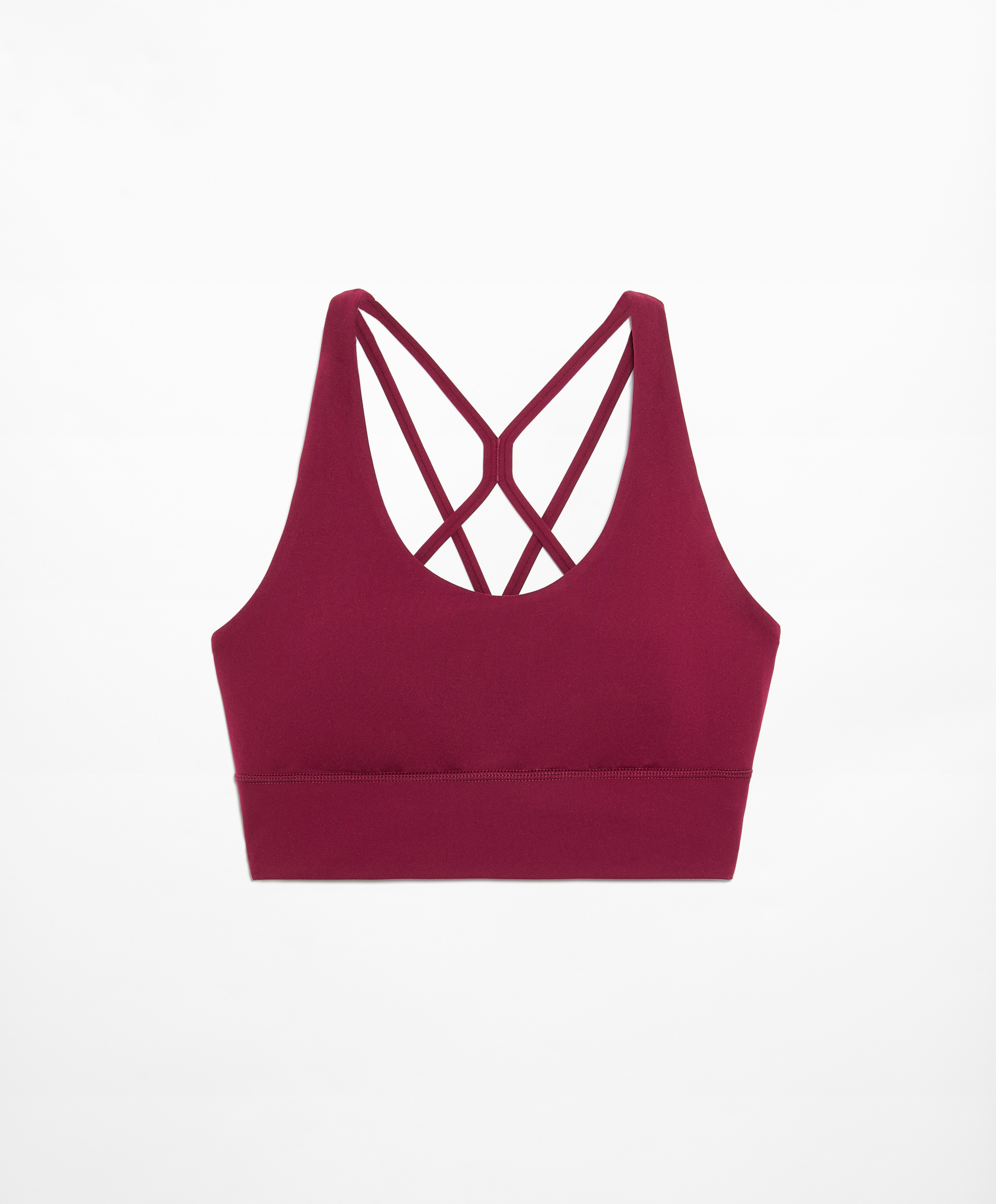 Medium-support comfortlux sports bra with cups
