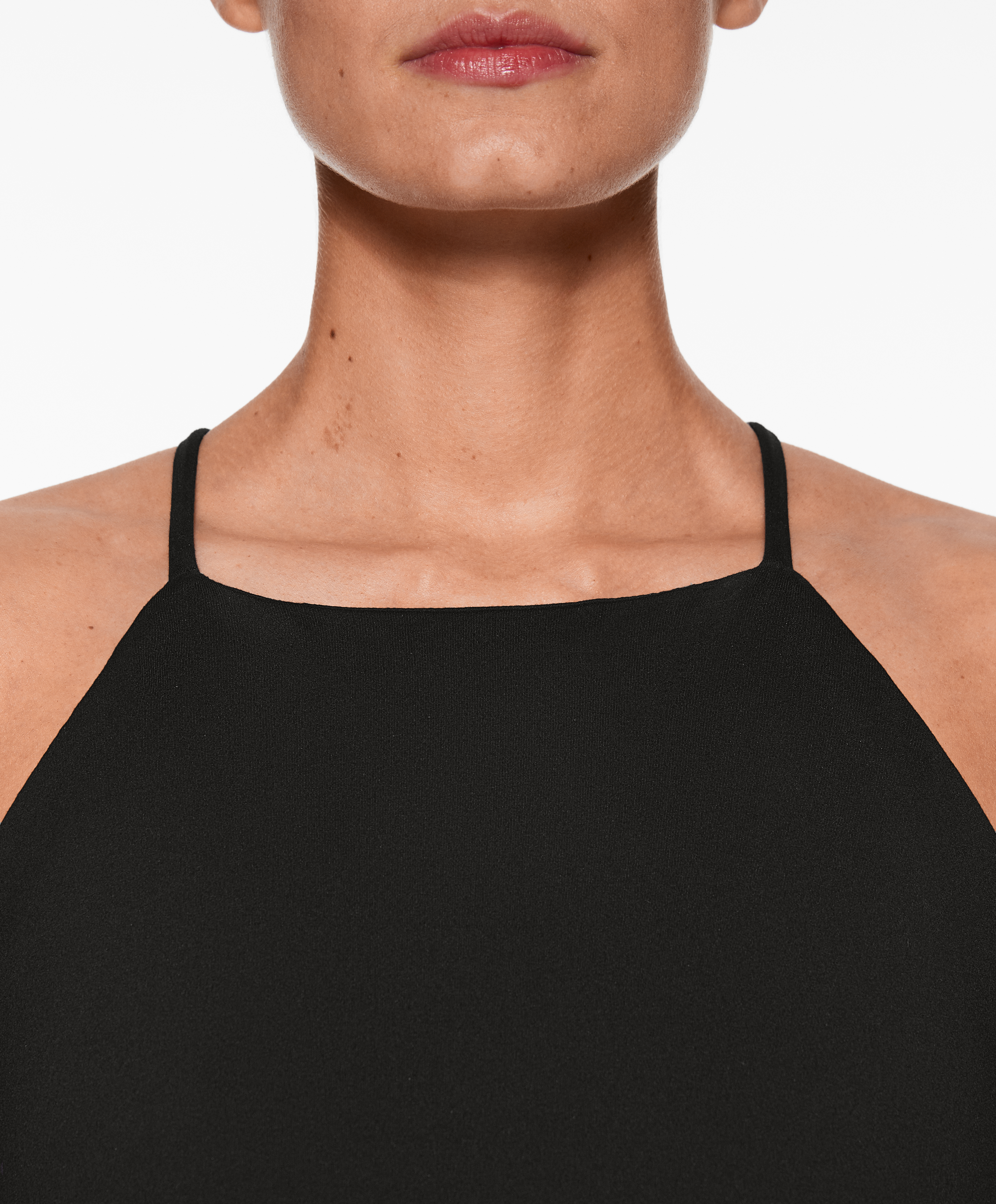 Comfortlux open-back flare jumpsuit