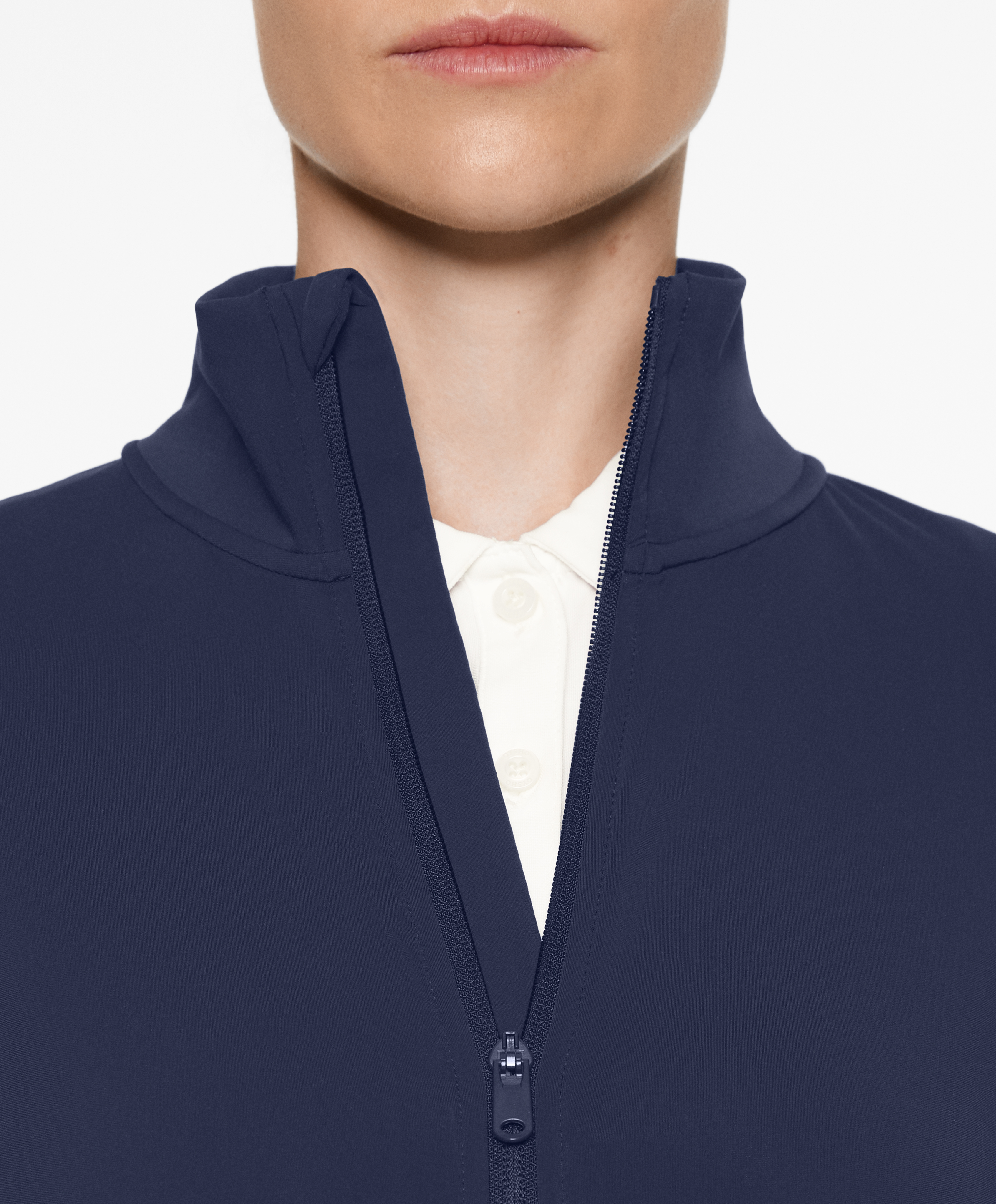 Light and warm technical running jacket
