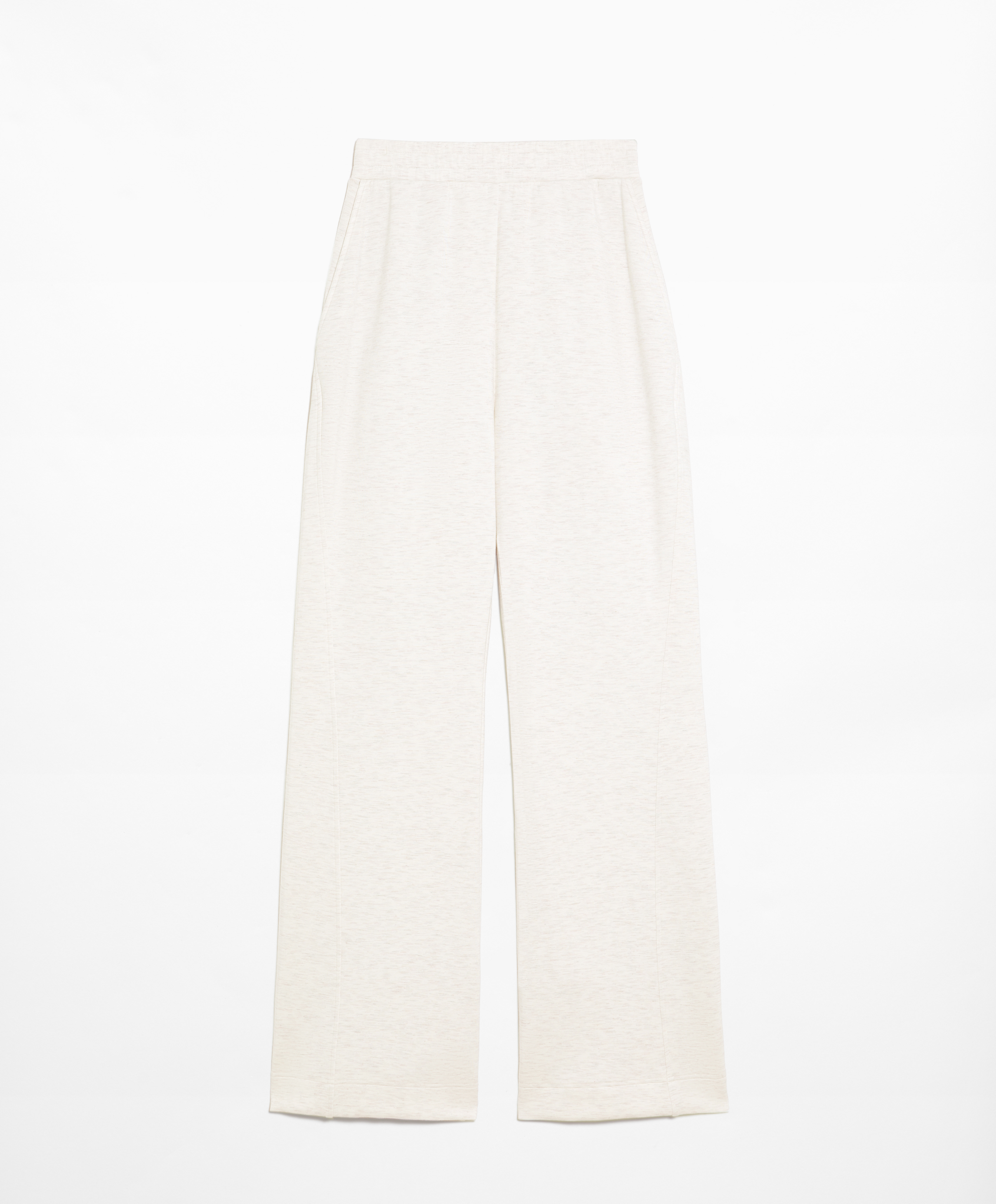 Flare trousers with modal