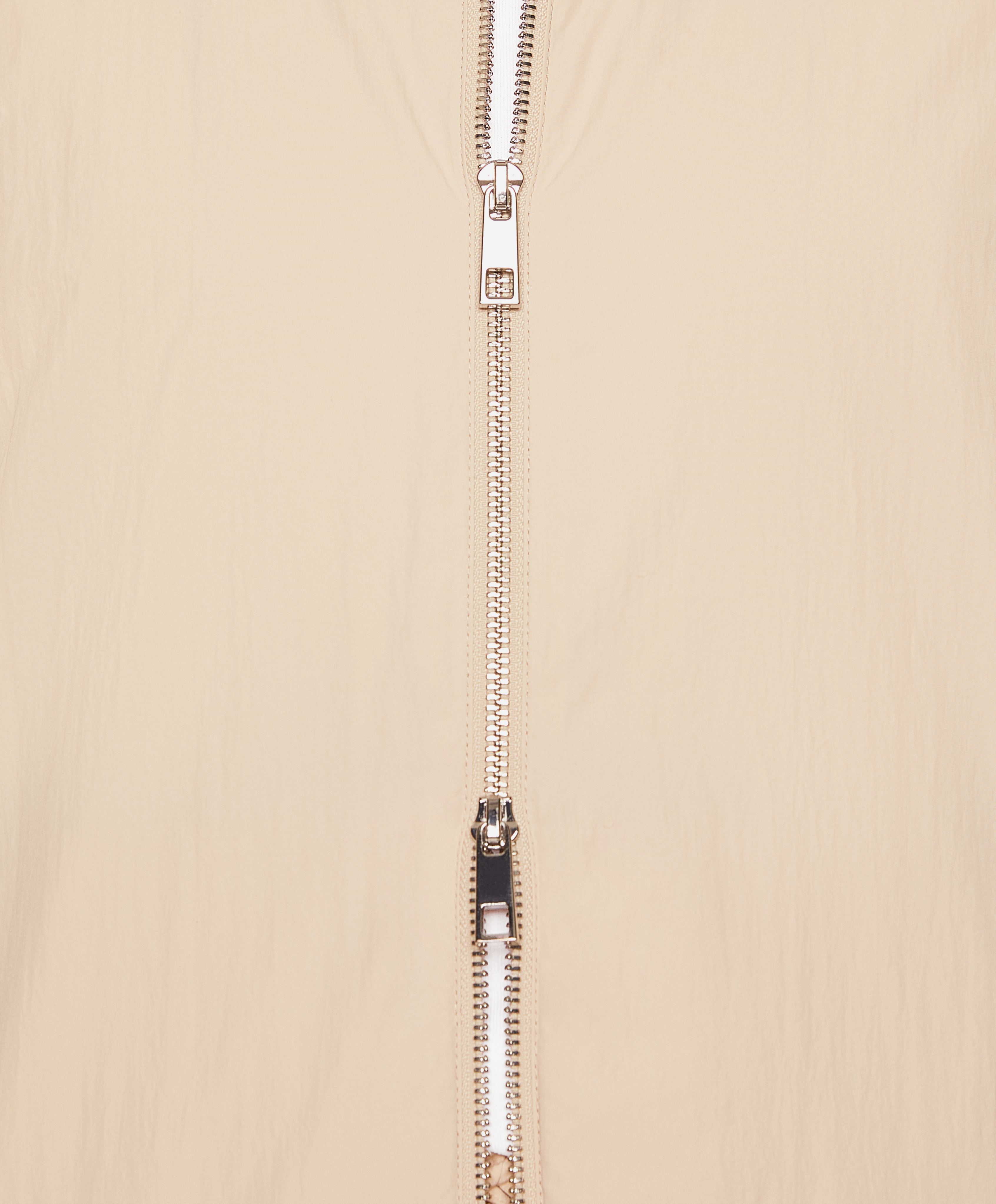 Water-repellent oversize jacket