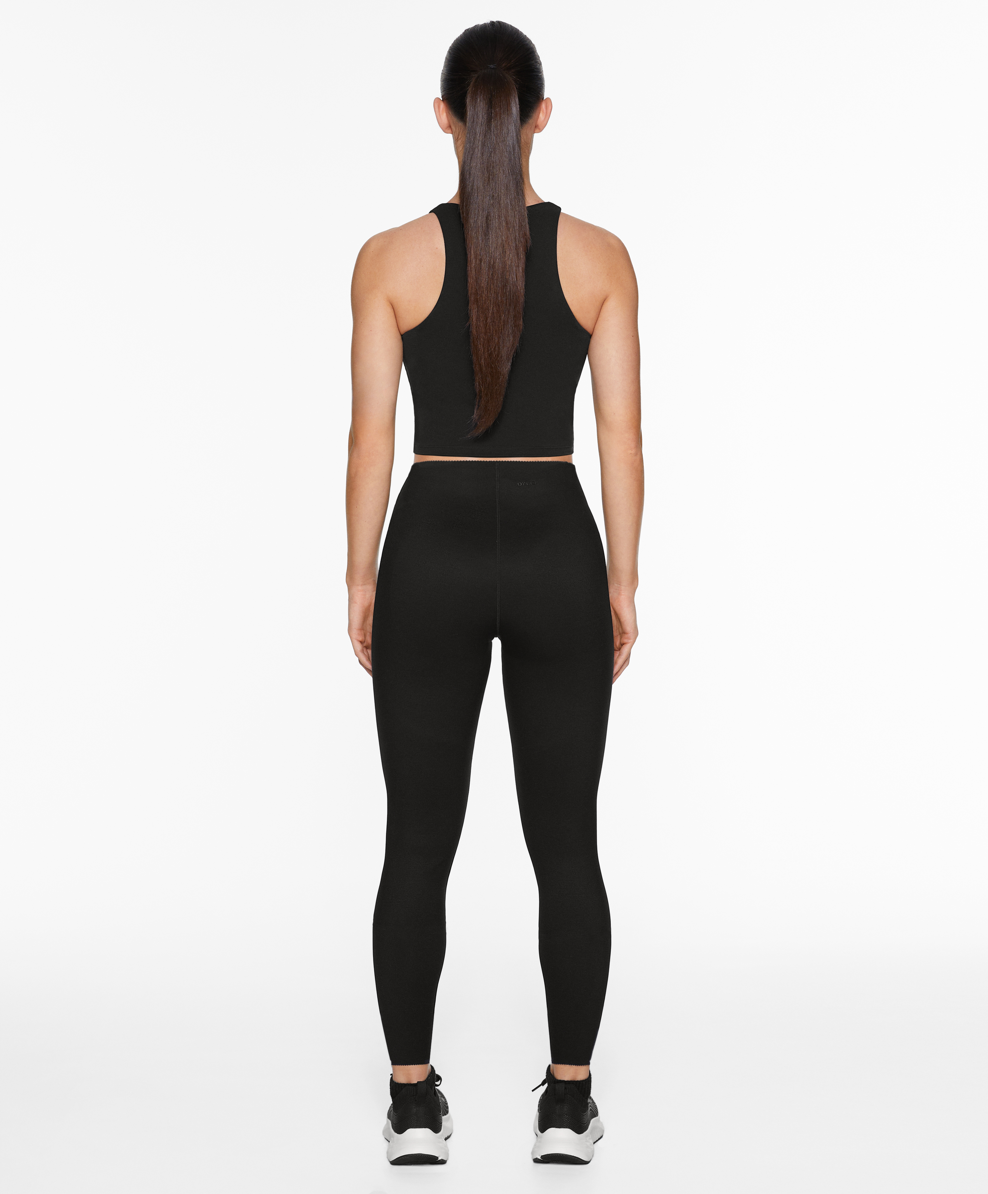 Extra-compressive raise up 65cm ankle-length leggings