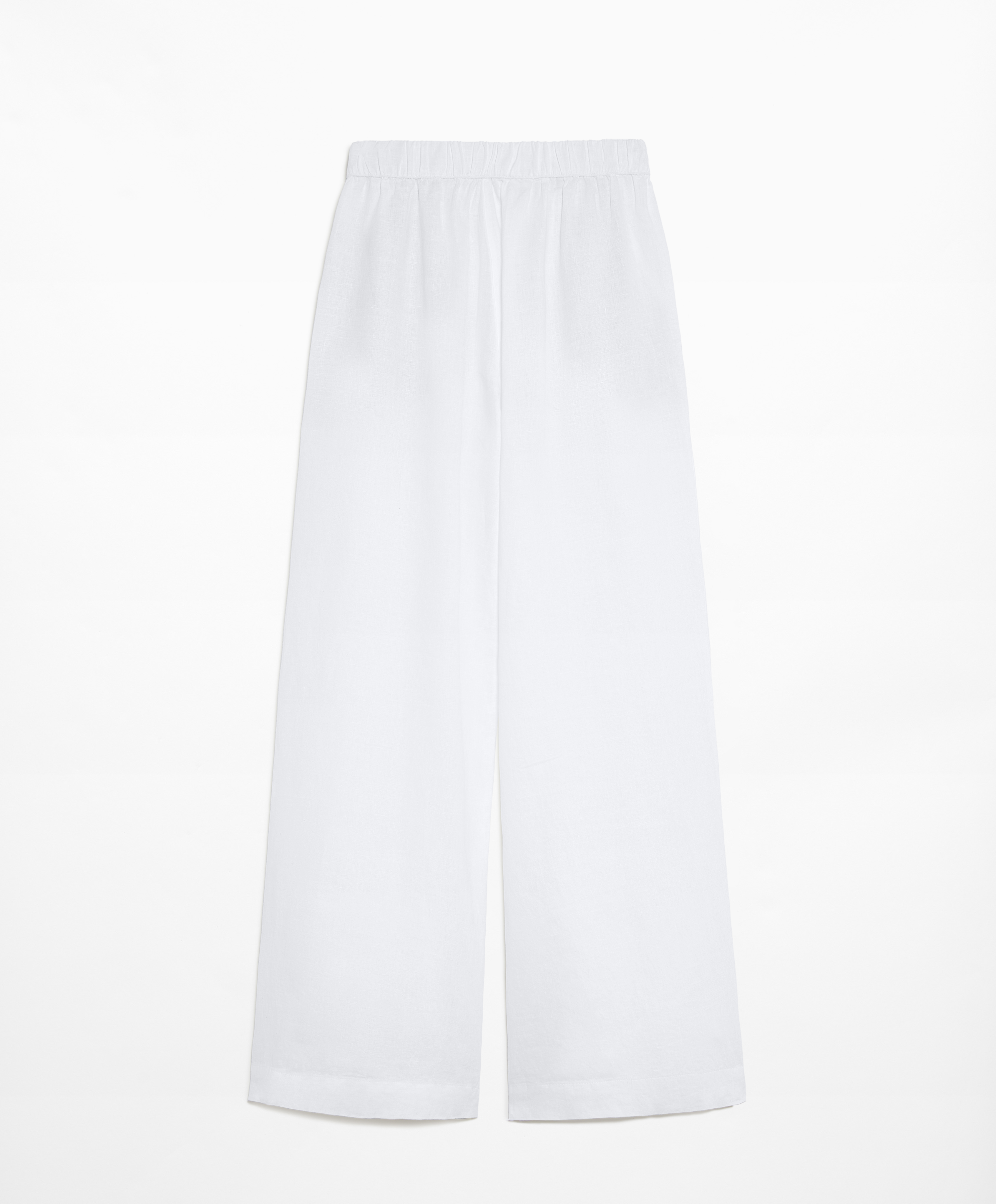 Tailored-fit 100% linen trousers
